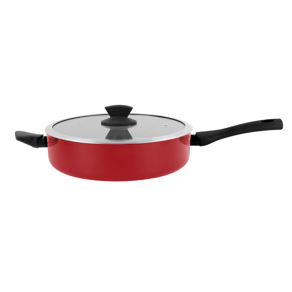 Sauteuse acier tous feux dont induction 28 cm revêtement anti adhérent