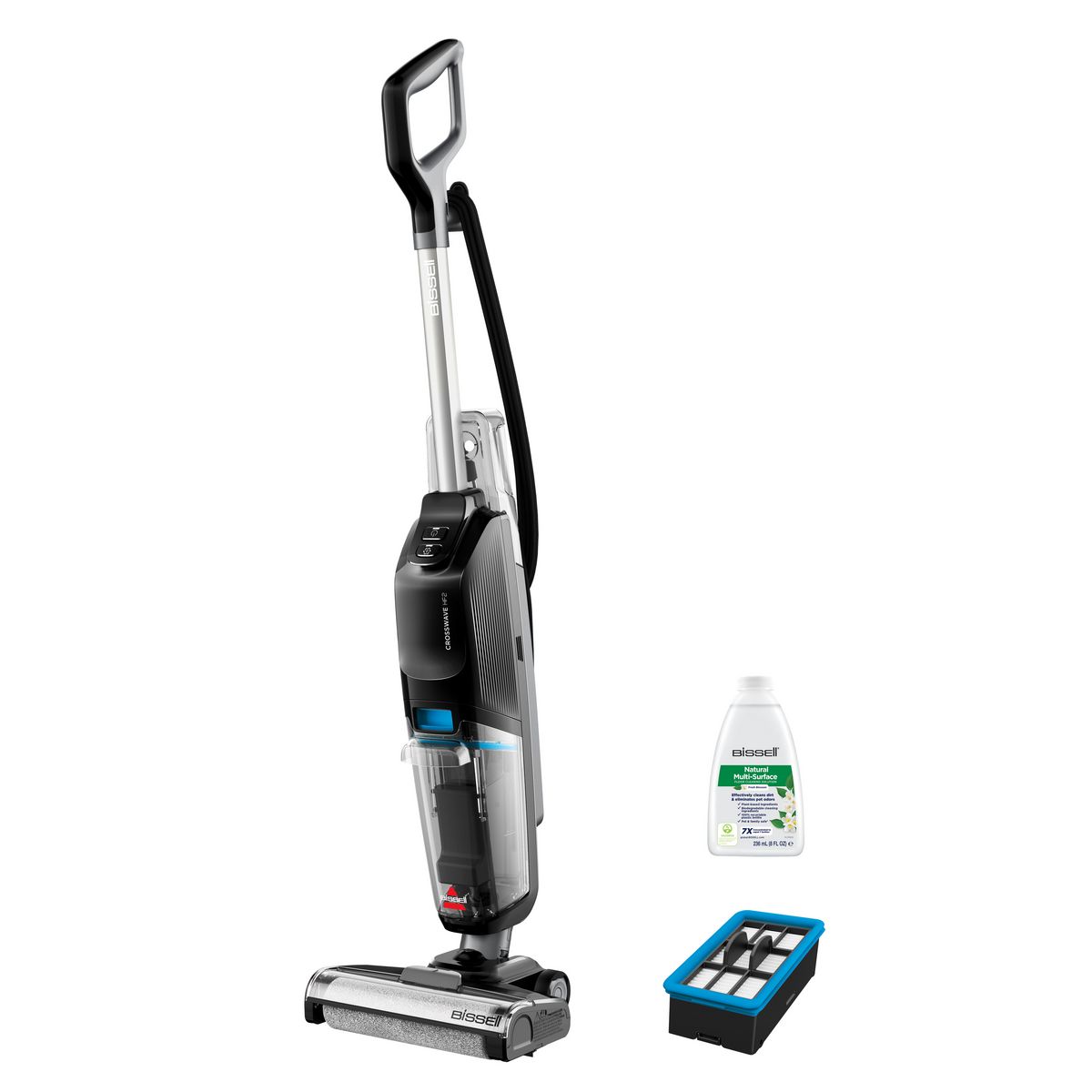 BISSELL Aspirateur laveur CrossWave HF2 Select - Noir