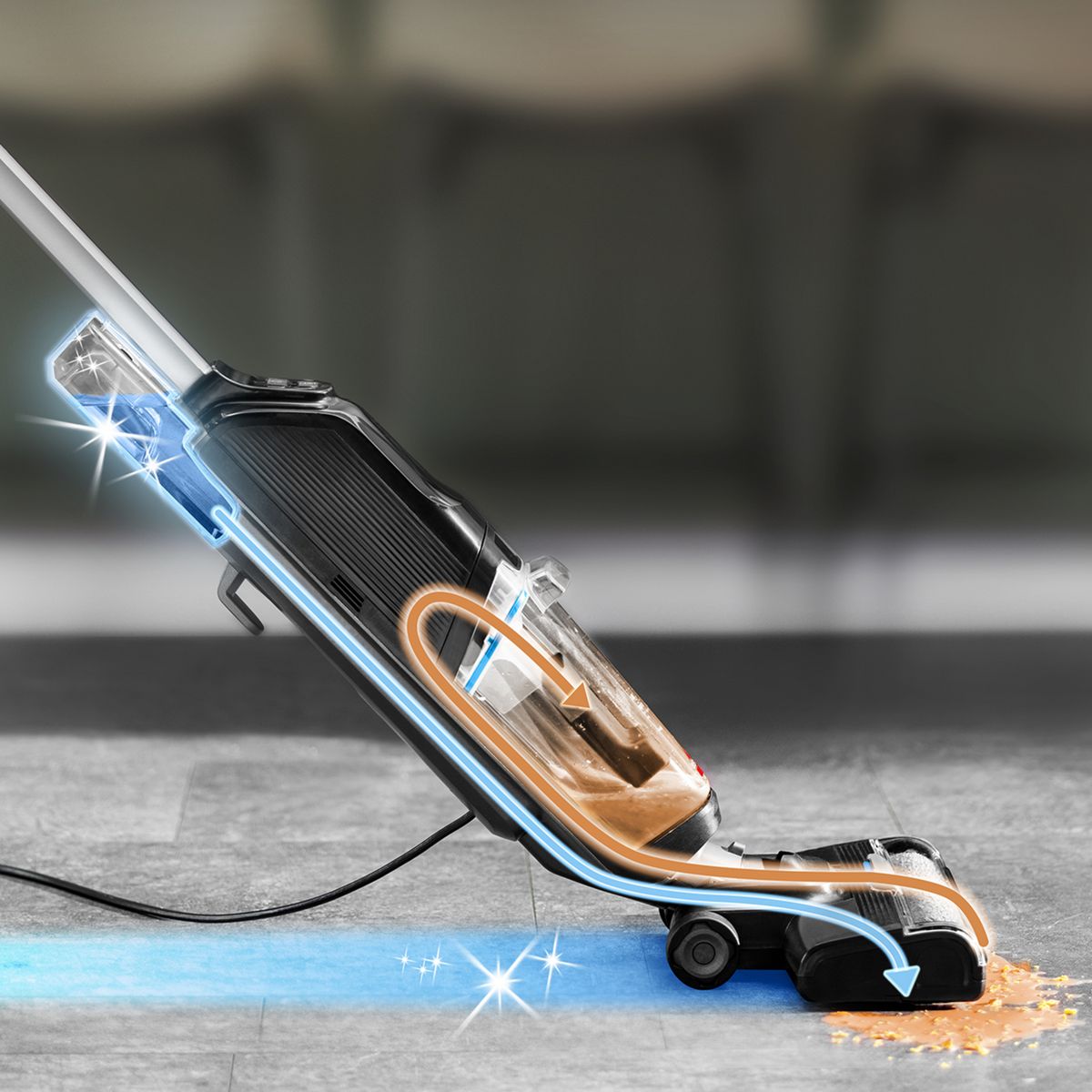 BISSELL Aspirateur laveur CrossWave HF2 Select - Noir