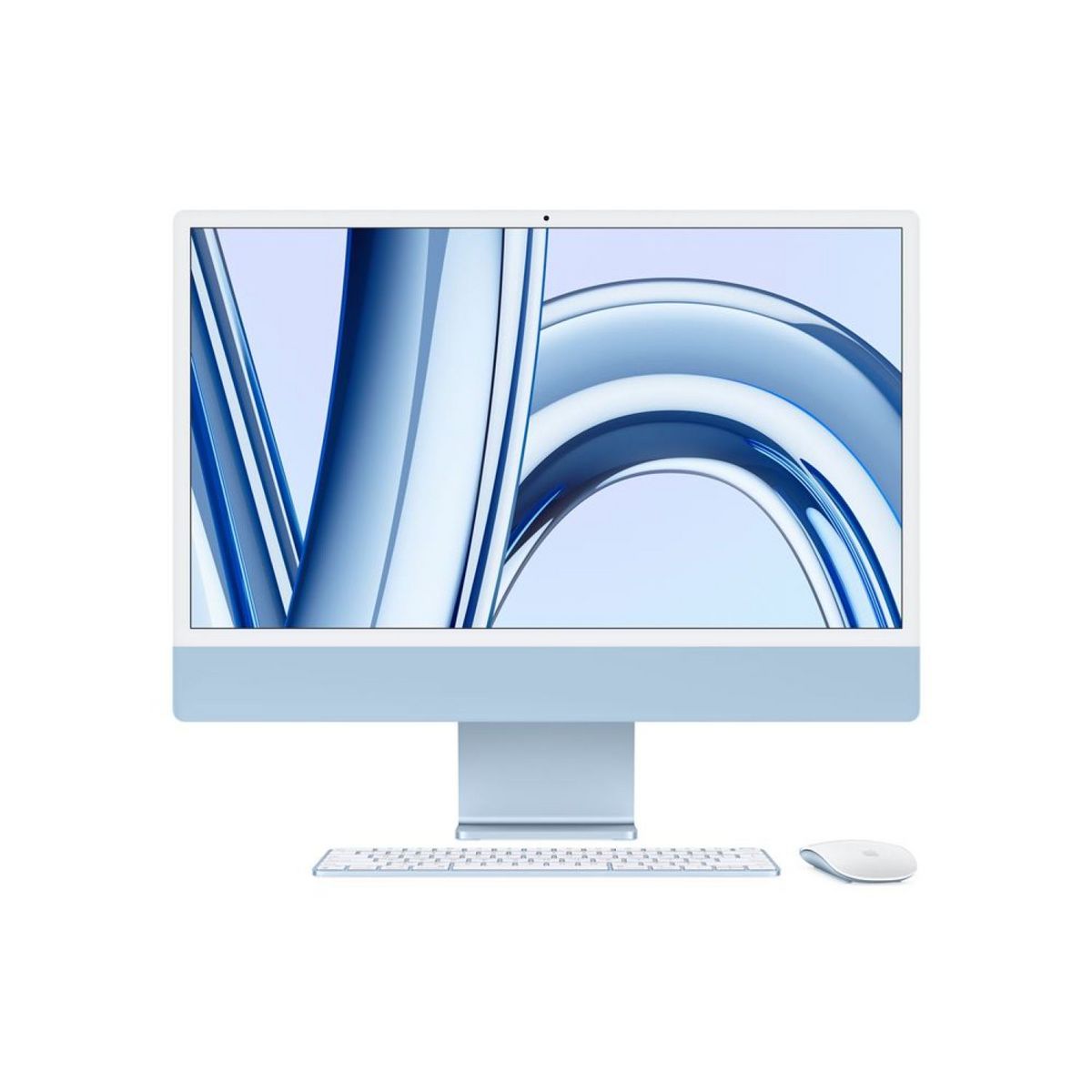 APPLE iMac 24" écran rétina 4,5K 256 Go SSD 8 Go RAM Puce M3 - Bleu