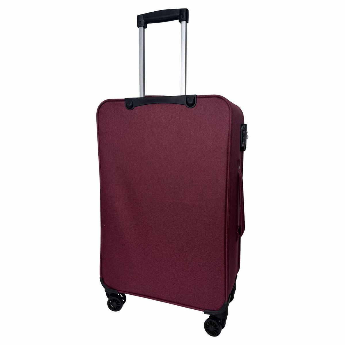 AIRPORT Valise souple 65cm 4 roues HIGHWAY - rouge