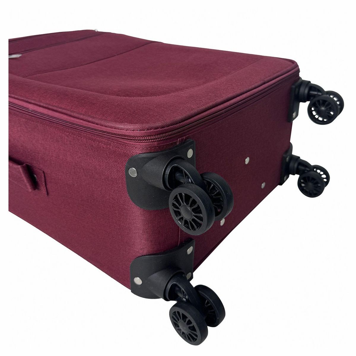 AIRPORT Valise souple 65cm 4 roues HIGHWAY - rouge