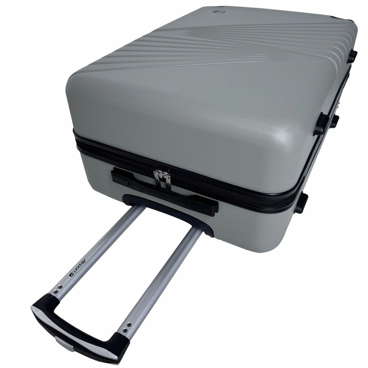 Voir la diapositive 5 : AIRPORT Valise rigide 60cm 4 roues SPOTLIGHT - gris