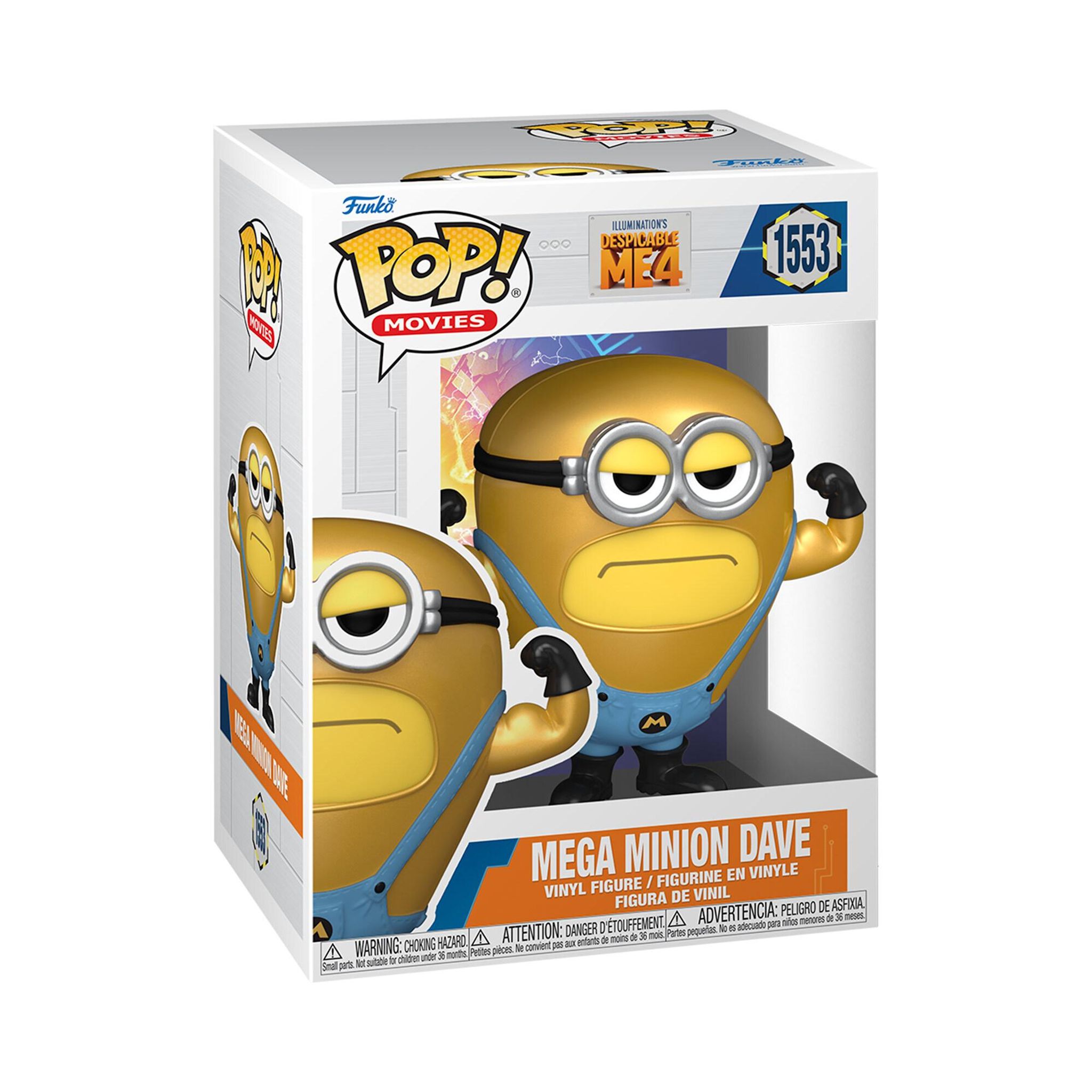 FUNKO Figurine Pop Movies Despicable Me 4 Mega Minion Dave
