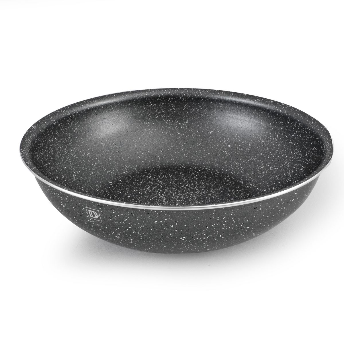 DURAND DUPONT Wok 28 cm tous feux dont induction aluminium effet pierre