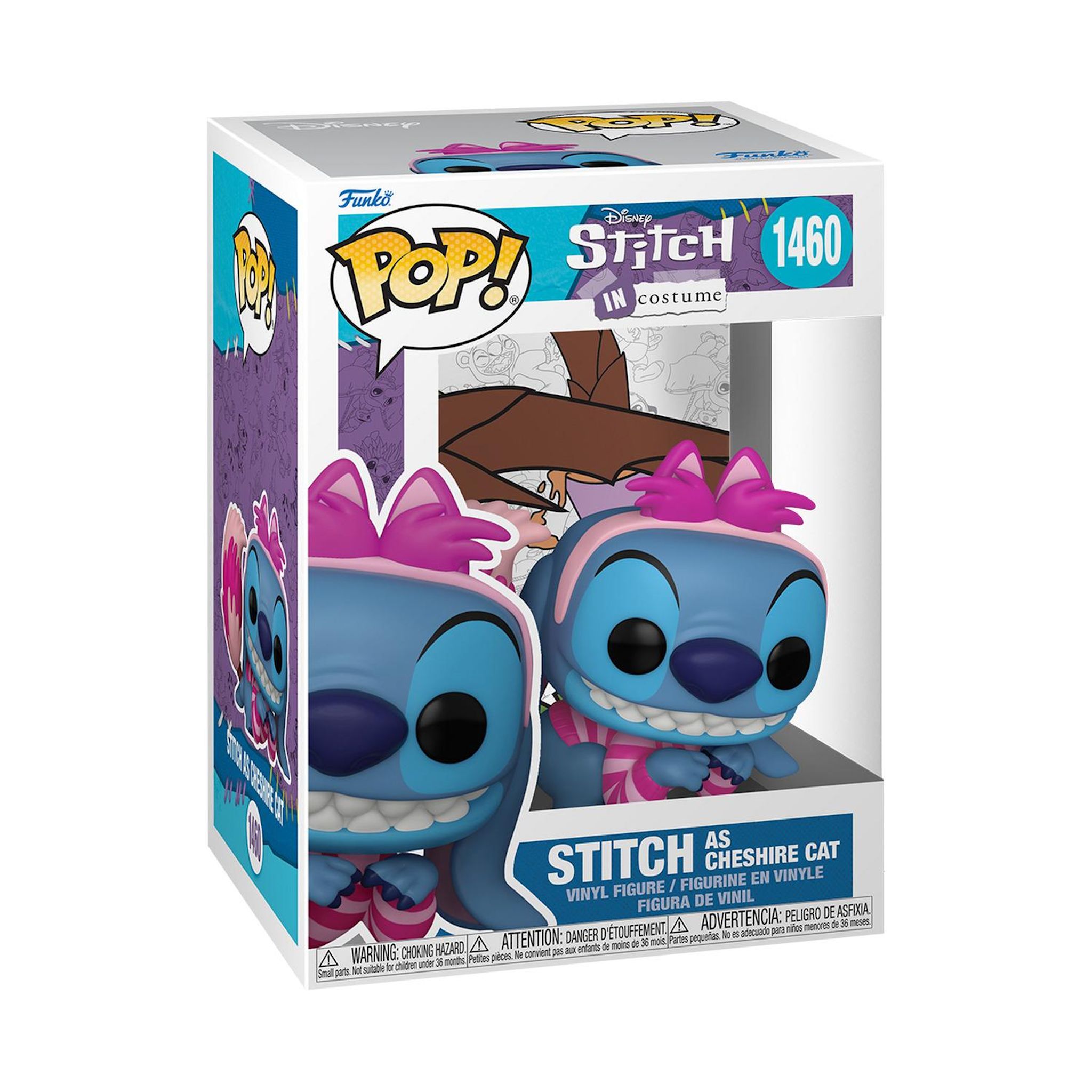 Voir la diapositive 2 : FUNKO Figurine Pop Stitch En Chat Du Cheshire - Lilo & Stitch