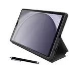 QILIVE Coque de protection + stylet + verre trempé pour tablette Galaxy Tab A9 8.7" - Noir