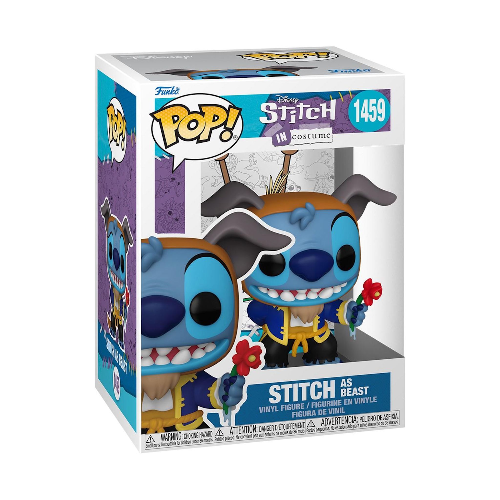 FUNKO Figurine Pop Stitch Costume Stitch as Beast Disney