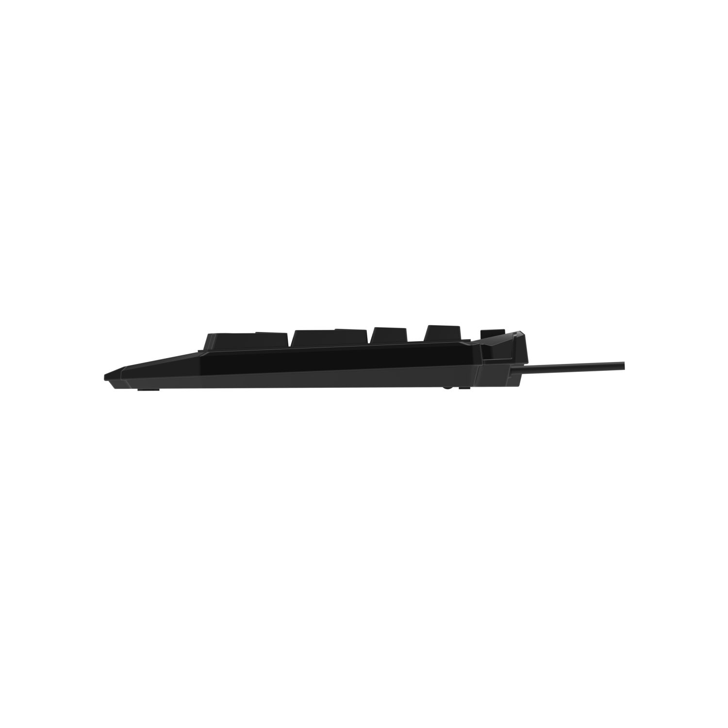 Voir la diapositive 4 : QILIVE Clavier filaire gaming à membrane Q.3761 RGB - Noir