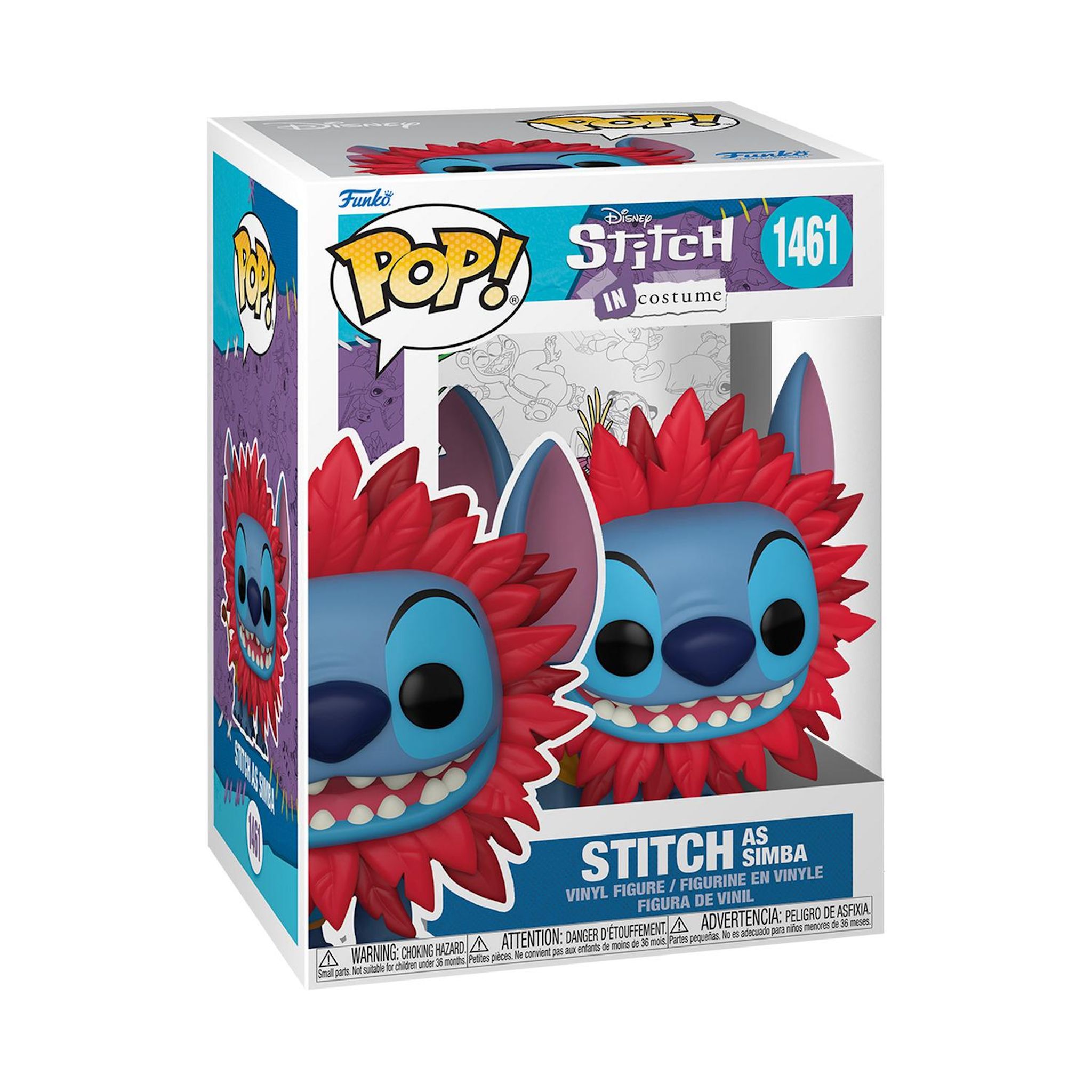 FUNKO Figurine Pop Stitch Costume De Simba - Lilo & Stitch