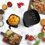 Voir la diapositive 3 : KITCHENCOOK Friteuse sans huile à air chaud AIRMED 6 - Noir