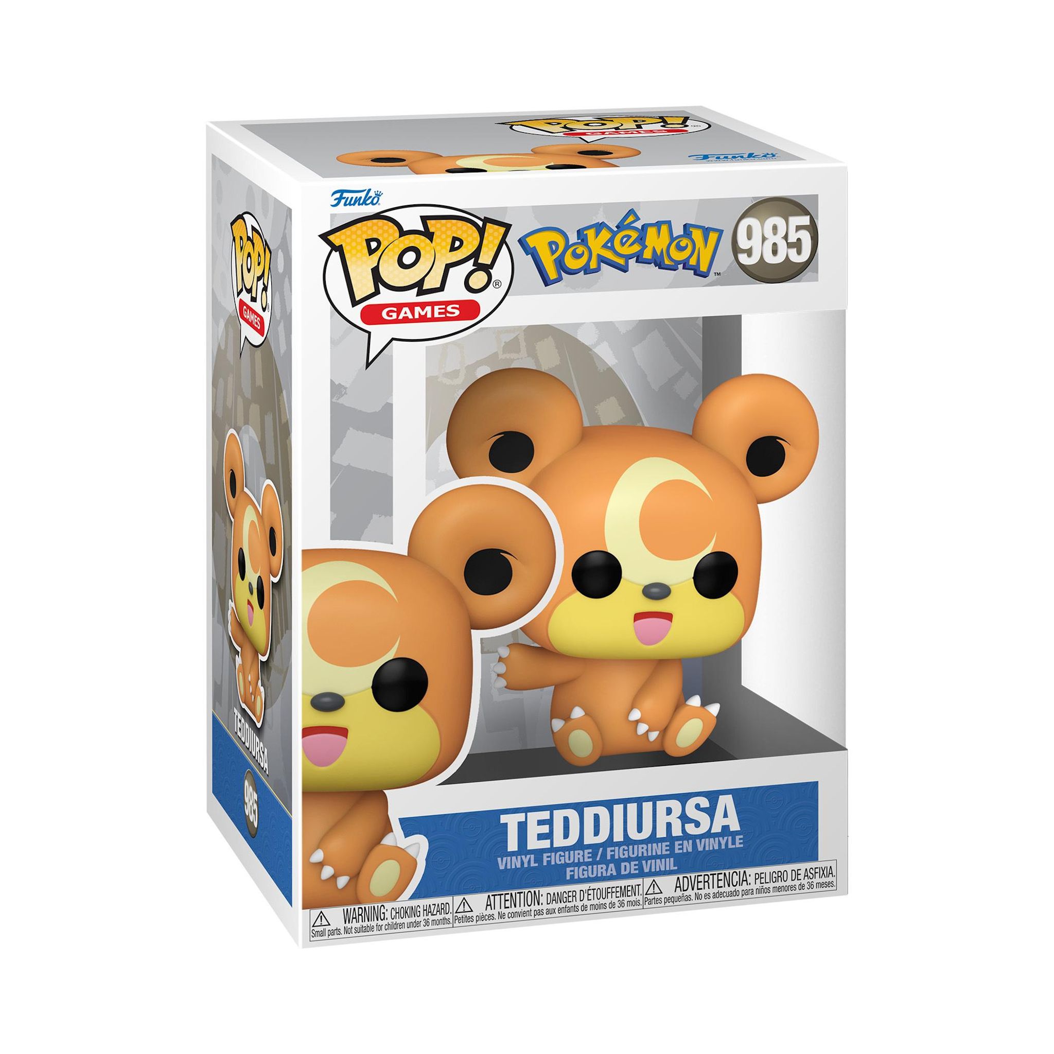 FUNKO Figurine Pop Games Pokémon Teddiursa