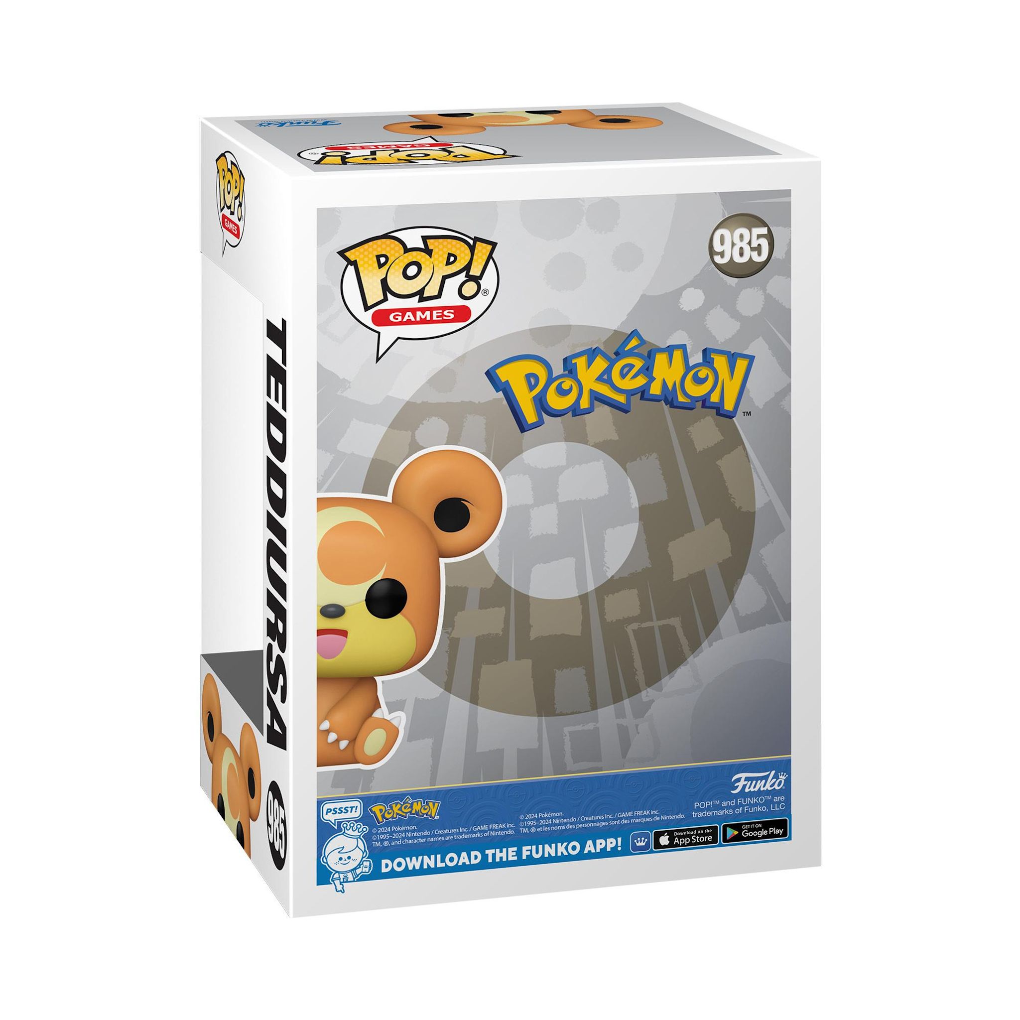 Voir la diapositive 3 : FUNKO Figurine Pop Games Pokémon Teddiursa