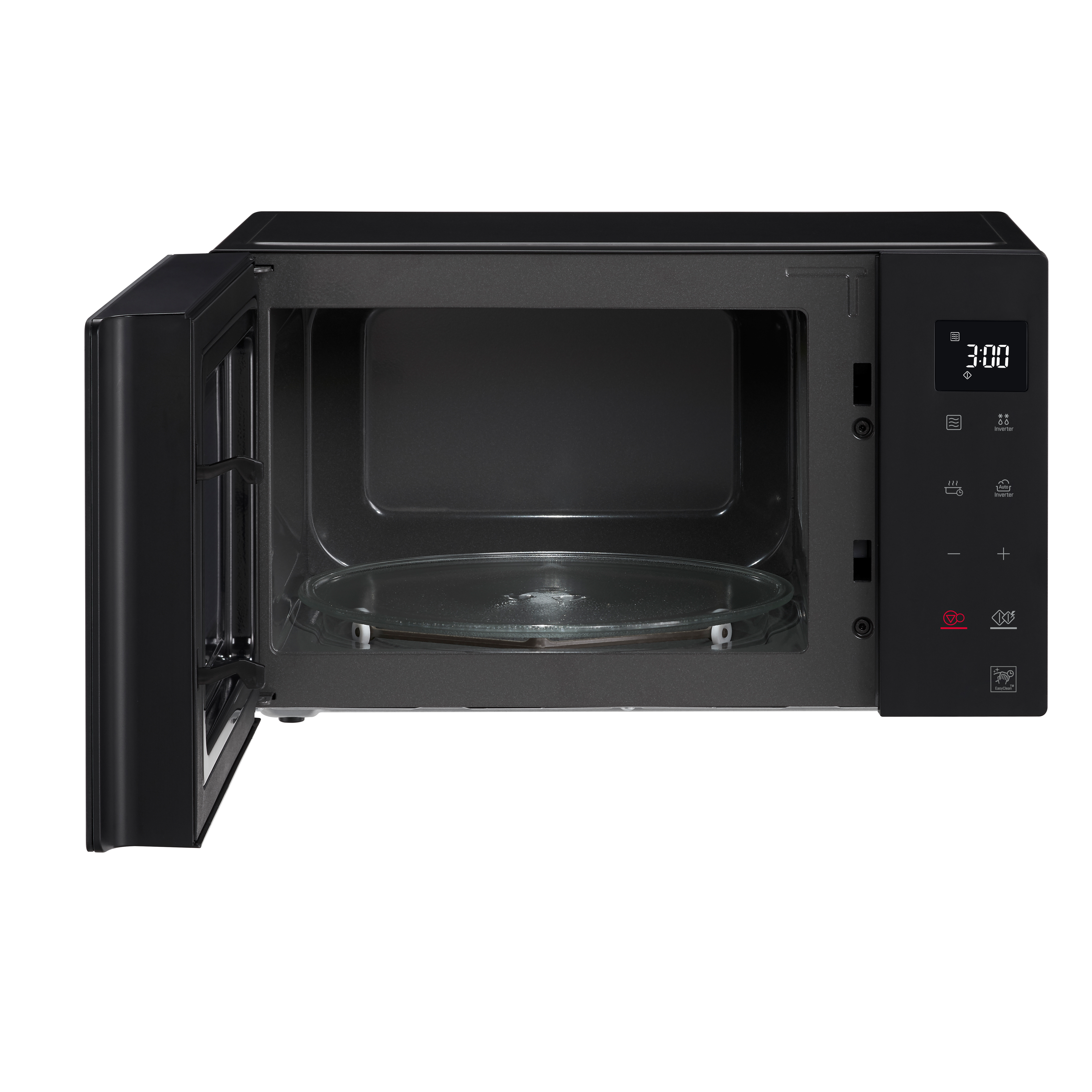 Voir la diapositive 2 : LG Micro-ondes MS2336GIB - 1150 W - Capacité 23 L - Noir