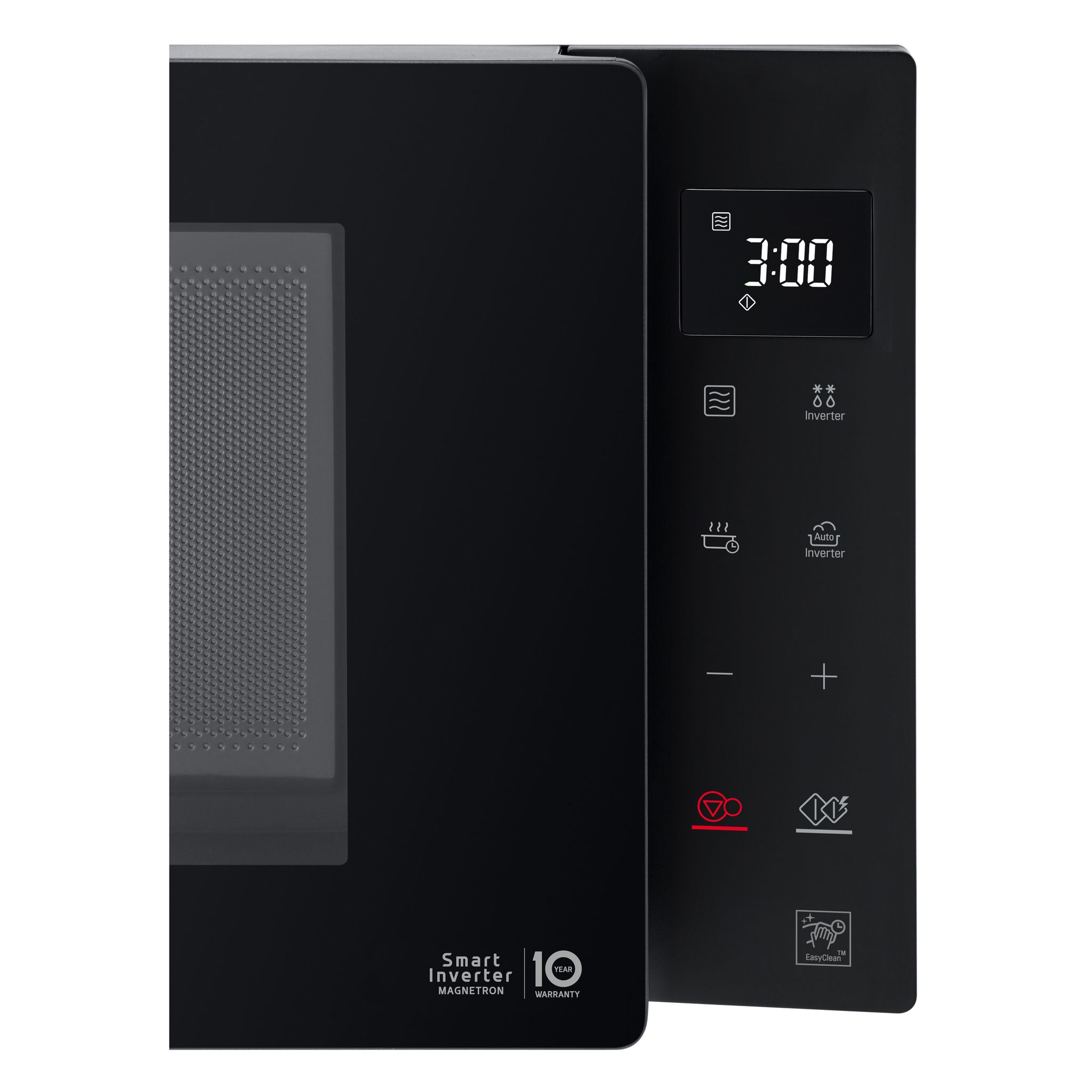 Voir la diapositive 4 : LG Micro-ondes MS2336GIB - 1150 W - Capacité 23 L - Noir