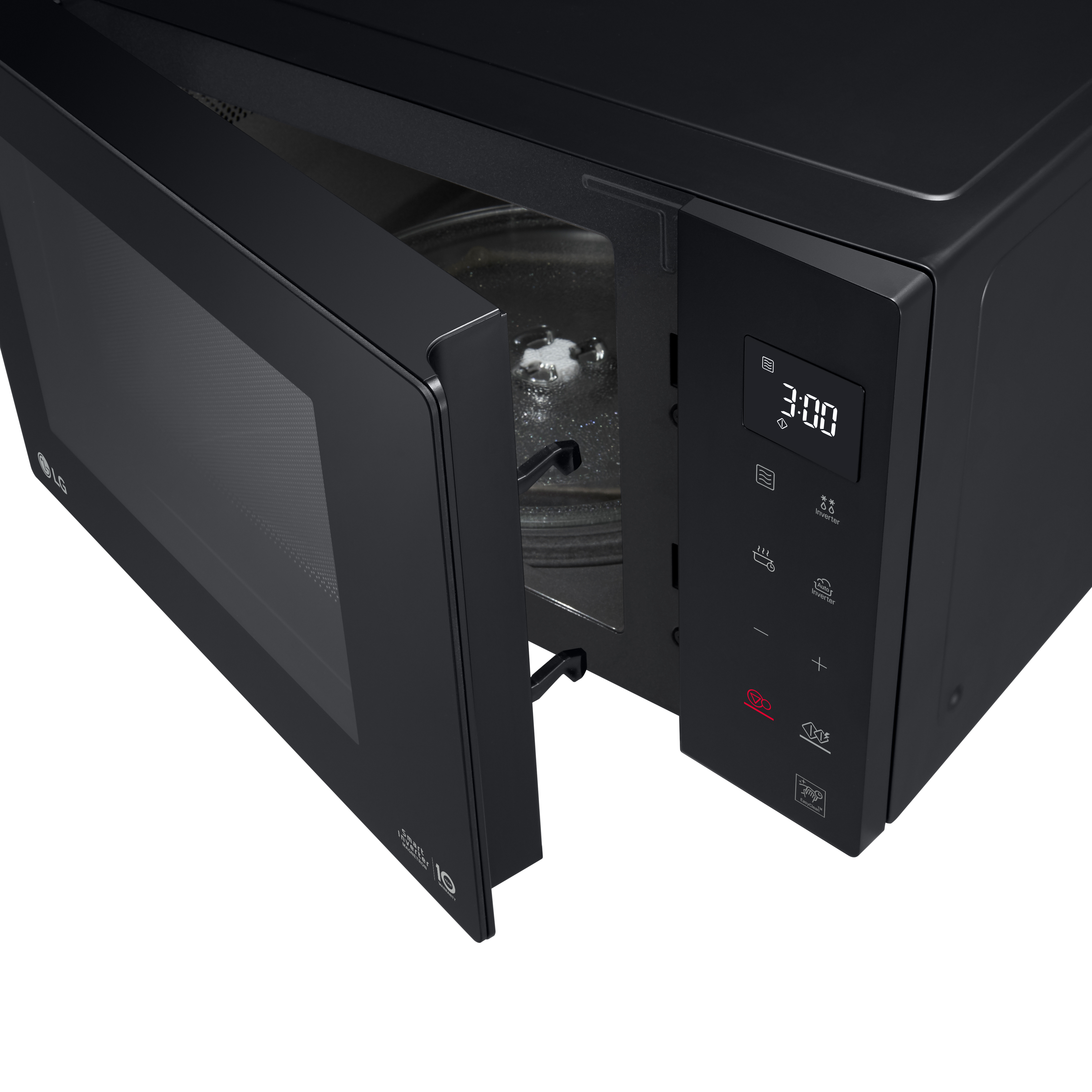 Voir la diapositive 5 : LG Micro-ondes MS2336GIB - 1150 W - Capacité 23 L - Noir