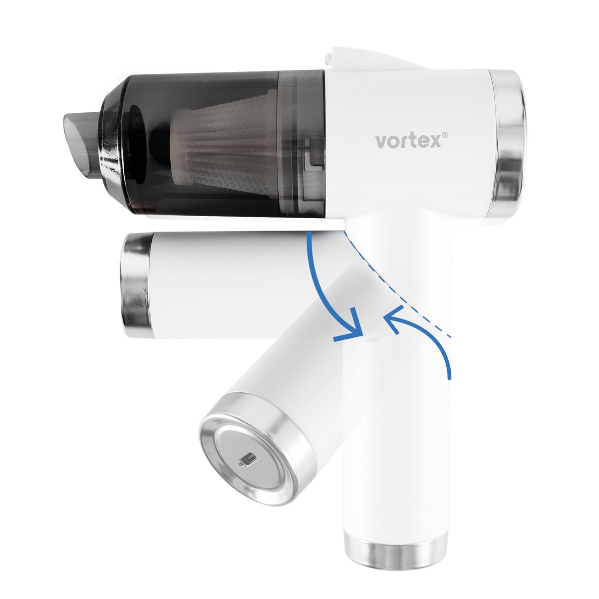 VORTEX Aspirateur à main CRC90 - Blanc