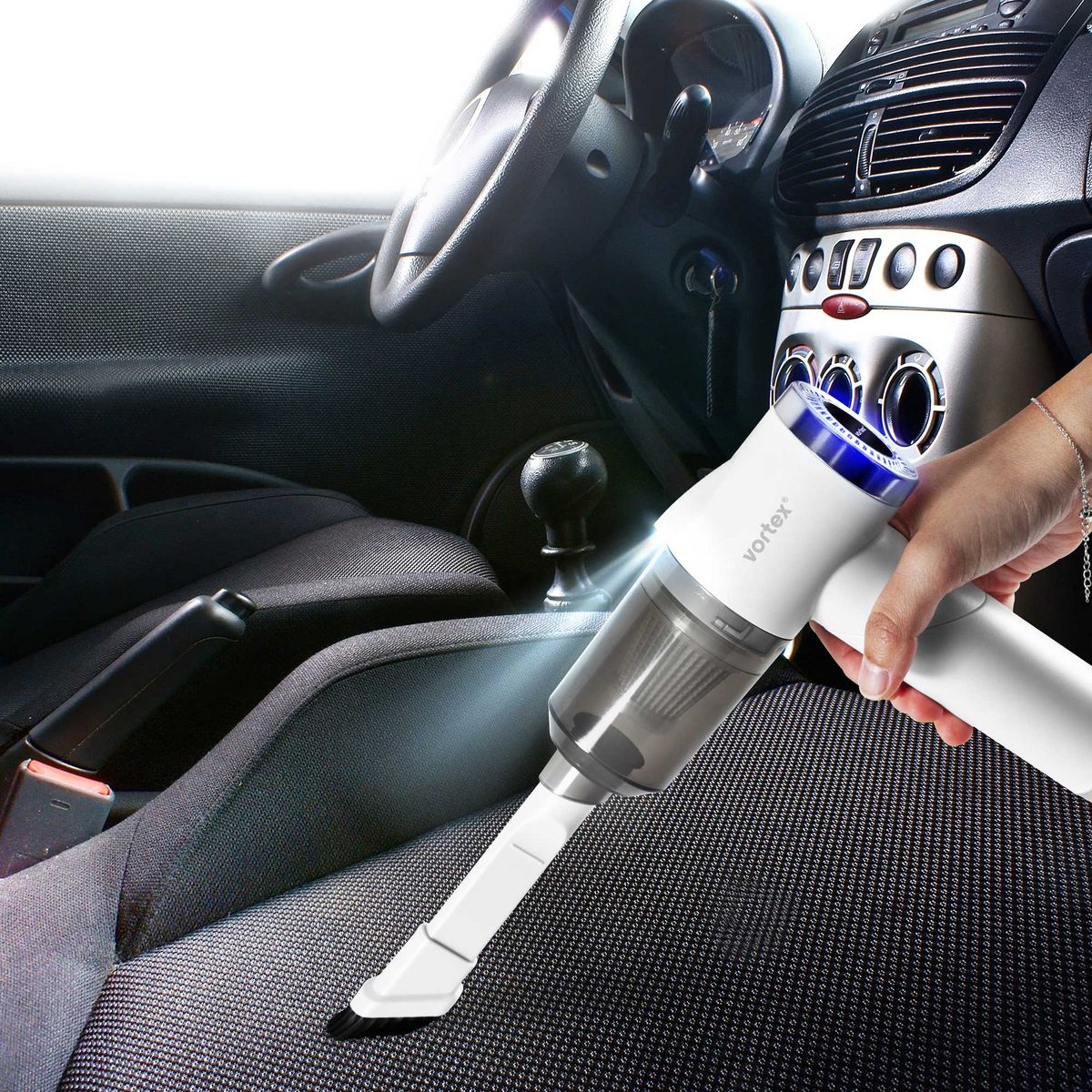 VORTEX Aspirateur à main CRC90 - Blanc