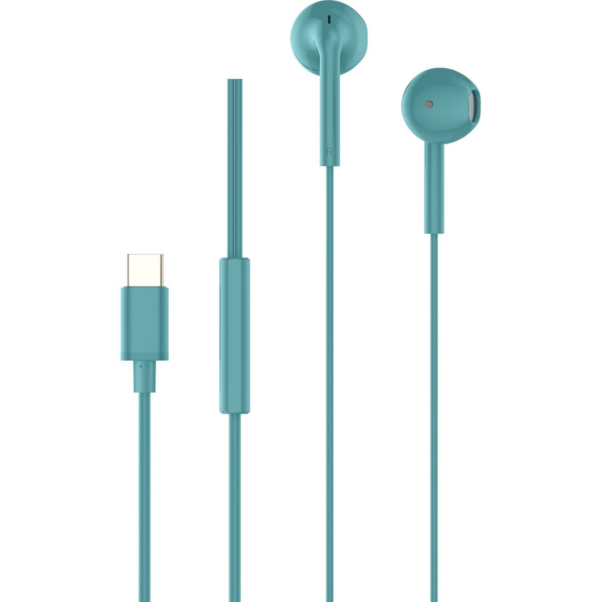 Voir la diapositive 2 : QILIVE Écouteurs Q1961 USB C - Vert