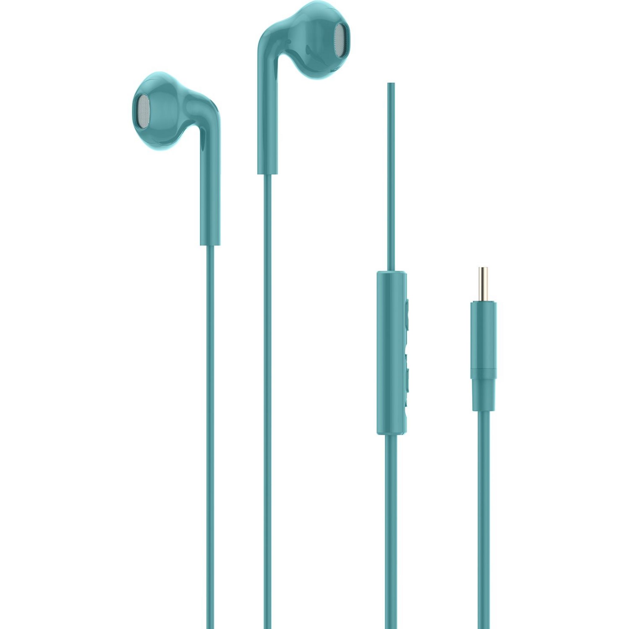 Voir la diapositive 3 : QILIVE Écouteurs Q1961 USB C - Vert