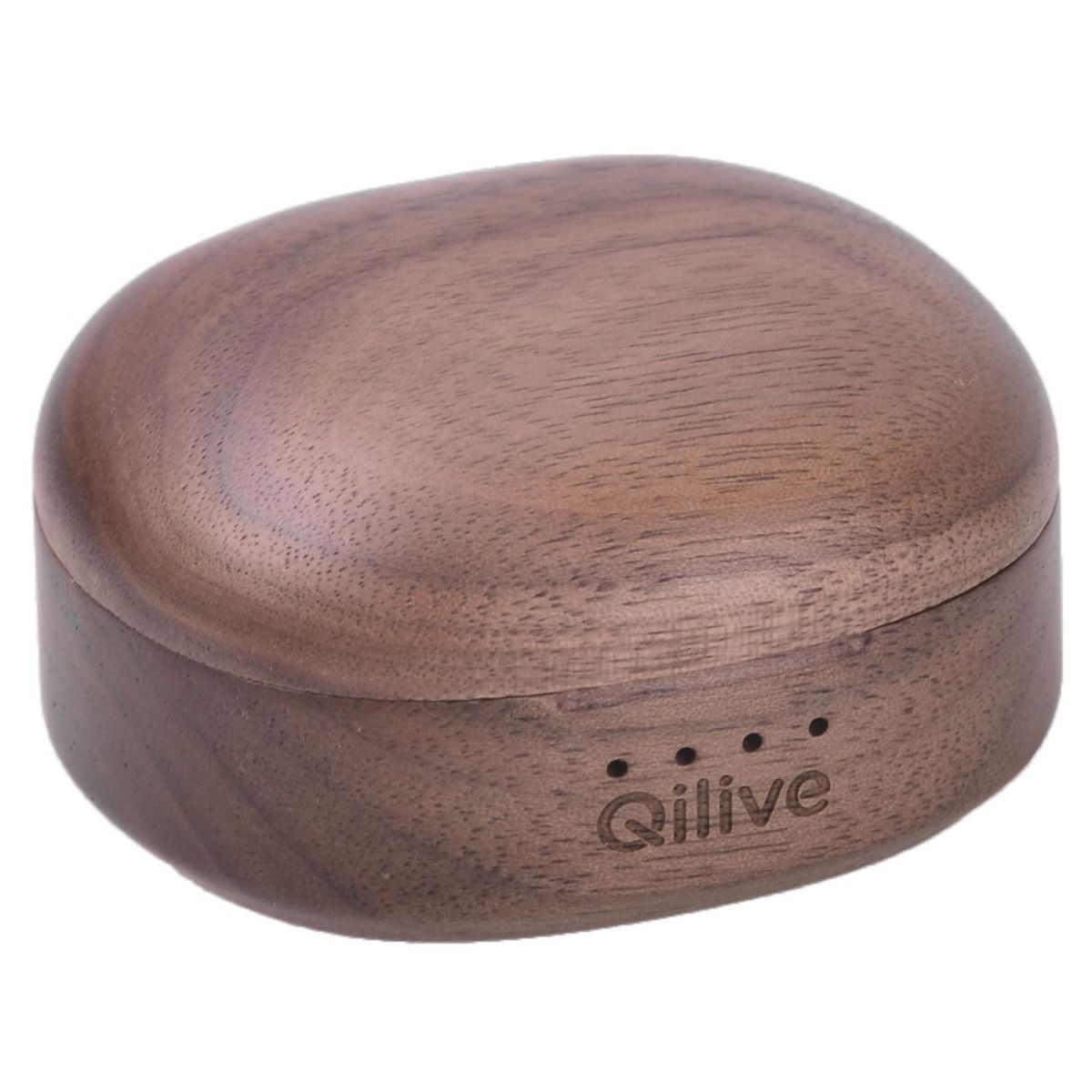 QILIVE Écouteurs Q1669 TWS - Bois foncé