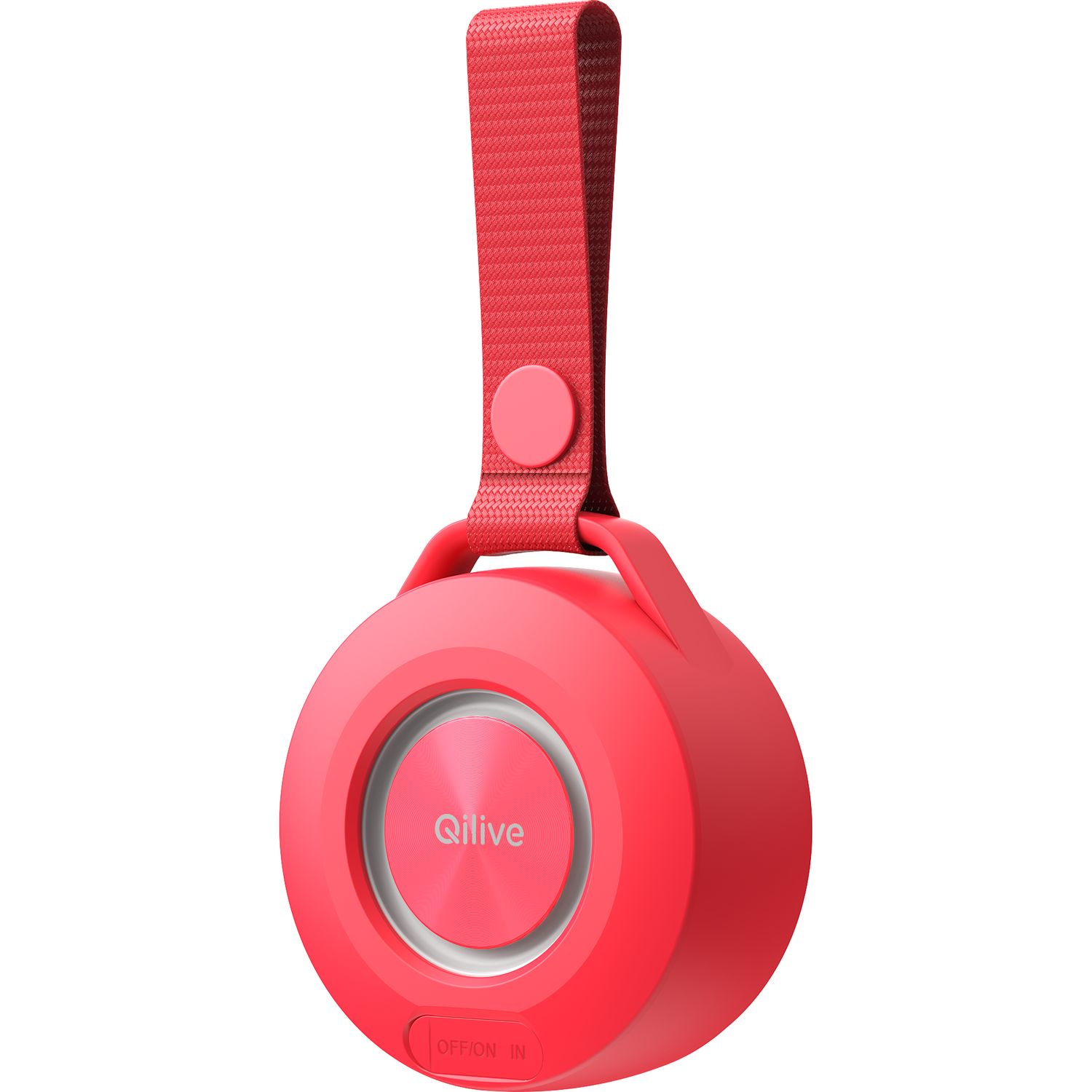 Voir la diapositive 2 : QILIVE Enceinte Q1609 Bluetooth - Rouge