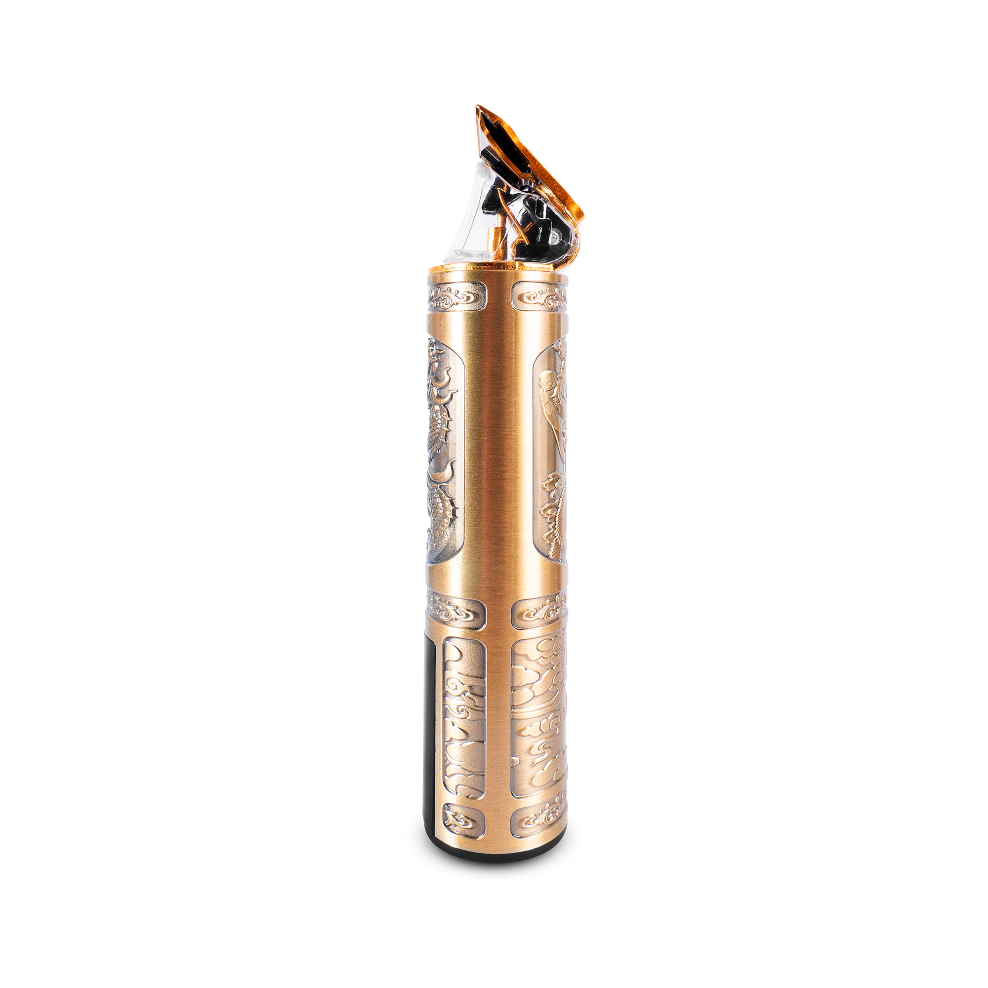 Voir la diapositive 4 : BECKER SHAVES & TRIMS Tondeuse cheveux et barbe DRAGON - Or
