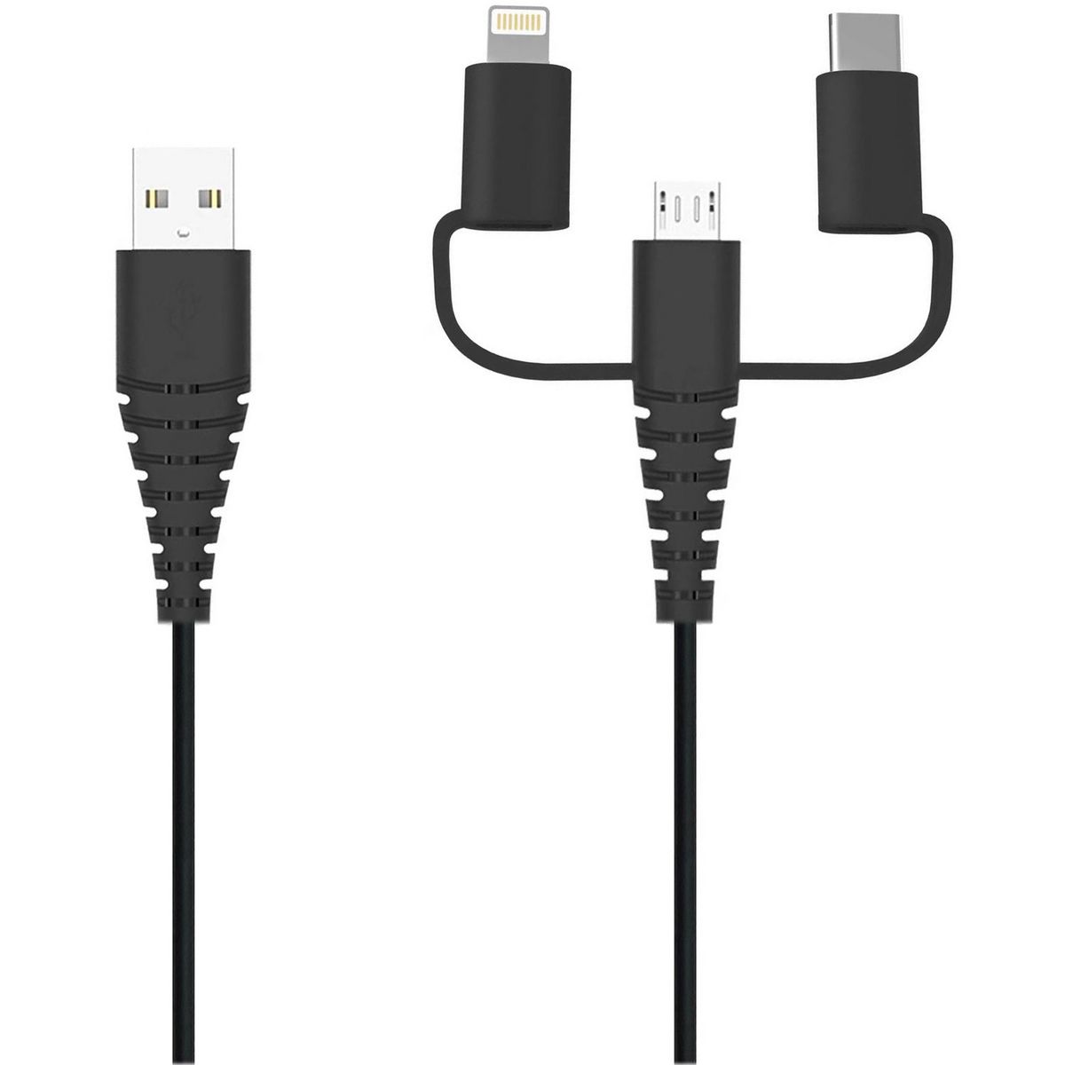 SELECLINE Câble USB Lightning/MUSB/USB C