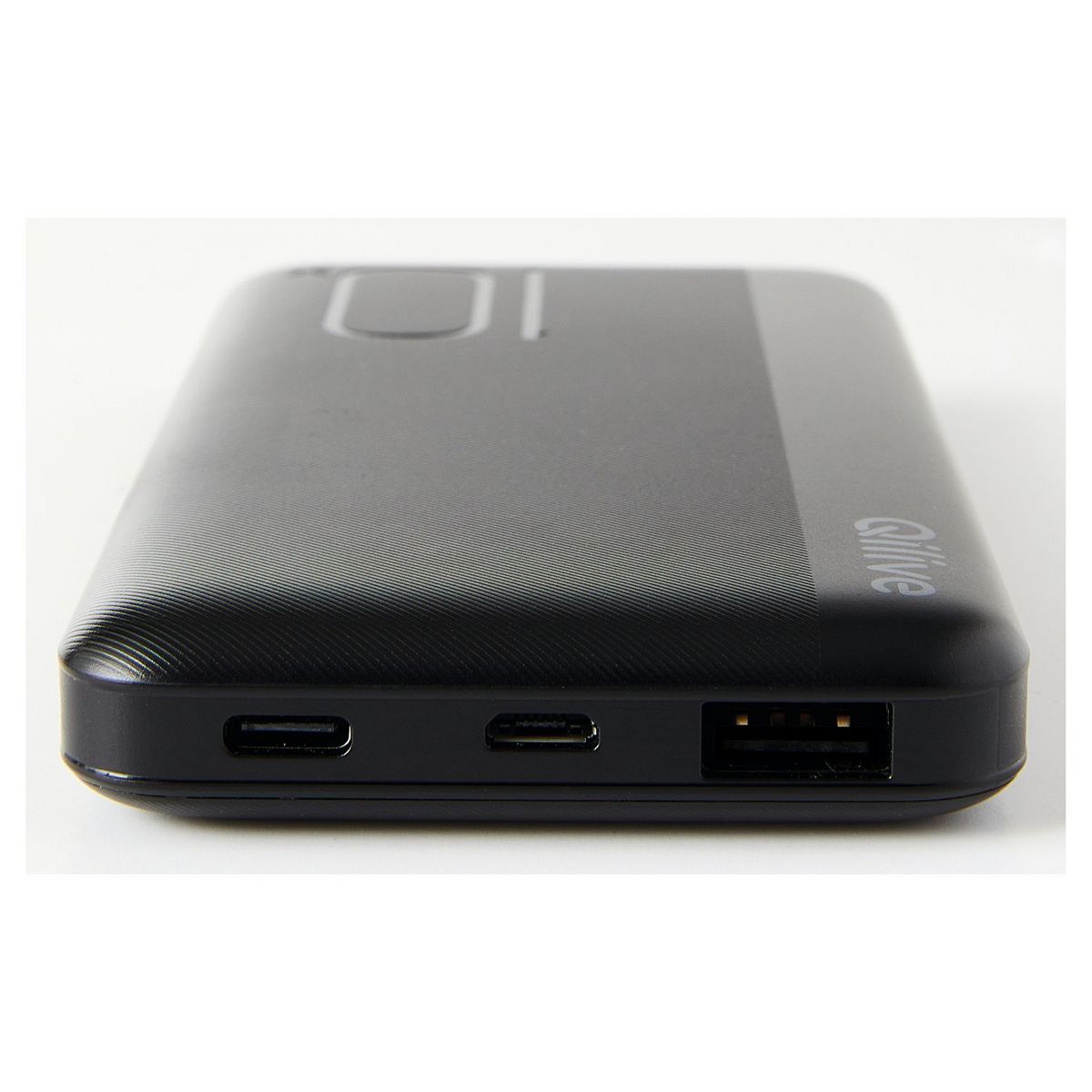 QILIVE Batterie de secours 10 000 mAh - Noir