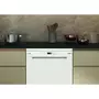 WHIRLPOOL Lave vaisselle pose libre W7FHP33, 60 cm, 15 couverts, 43 dB, 10 programmes, D