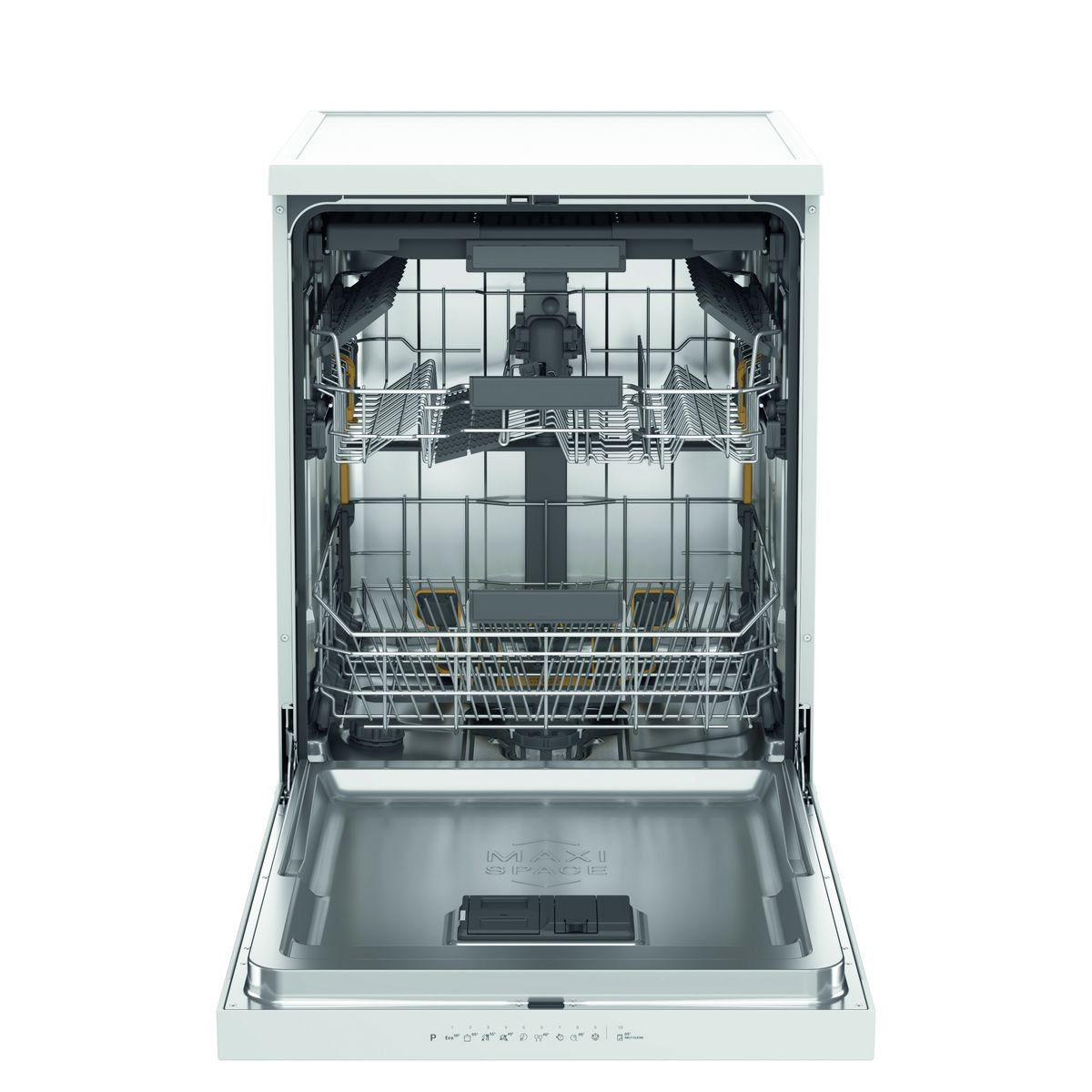 WHIRLPOOL Lave vaisselle pose libre W7FHP33, 60 cm, 15 couverts, 43 dB, 10 programmes, D