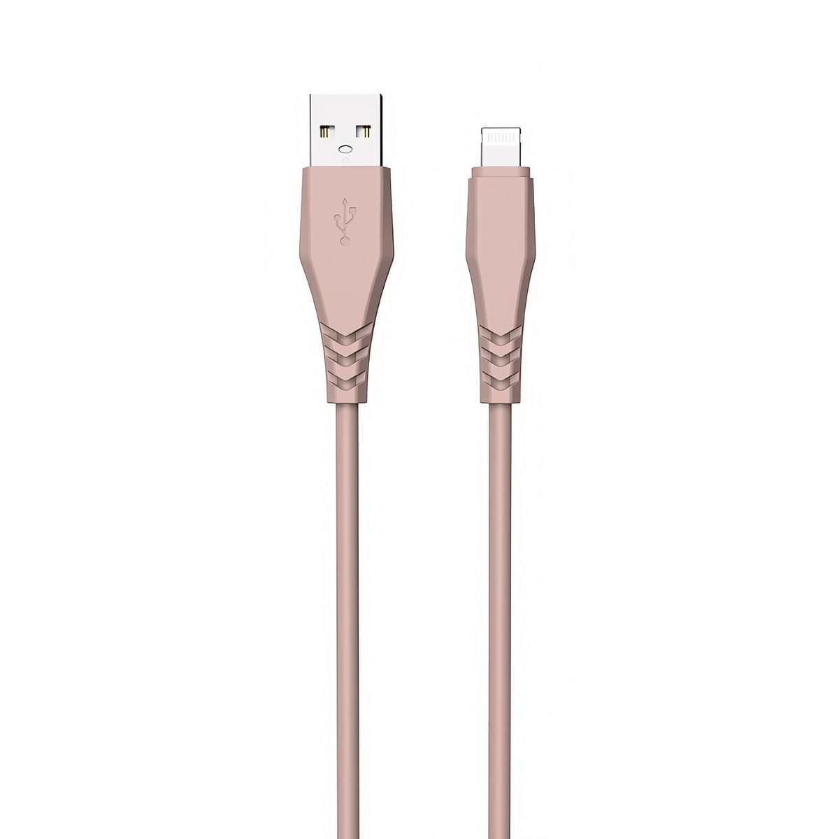 QILIVE Câble USB A/Lightning MFI - Rose