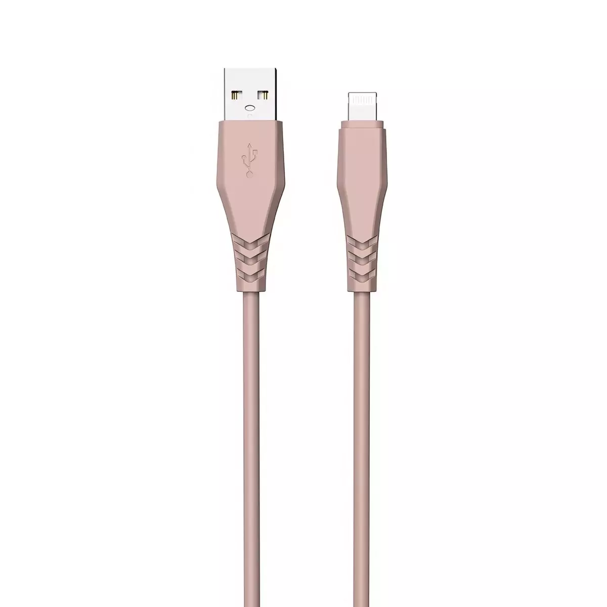 QILIVE Câble USB A/Lightning MFI - Rose