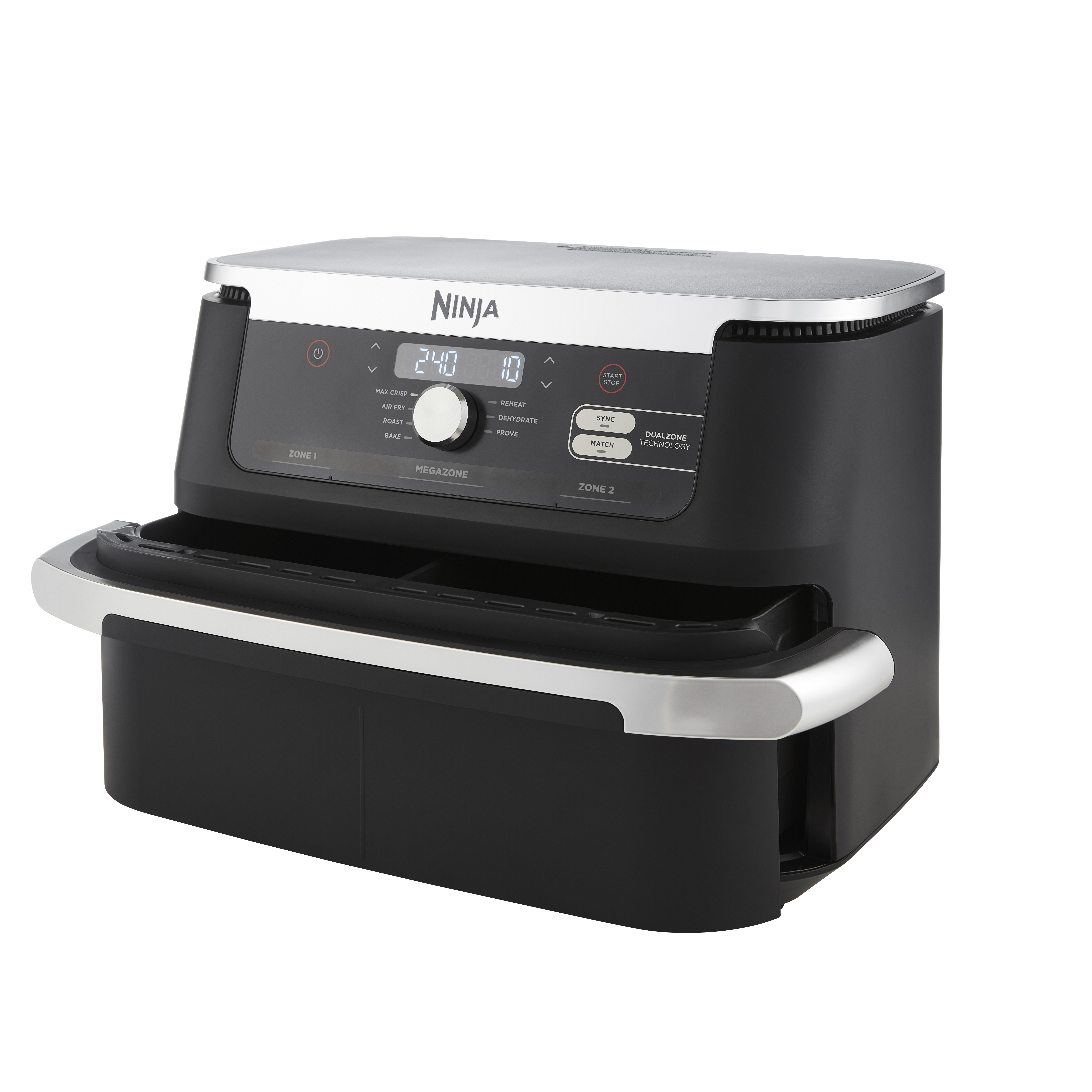 Voir la diapositive 2 : NINJA Friteuse sans huile à air chaud FOODI AF500EU - Noir