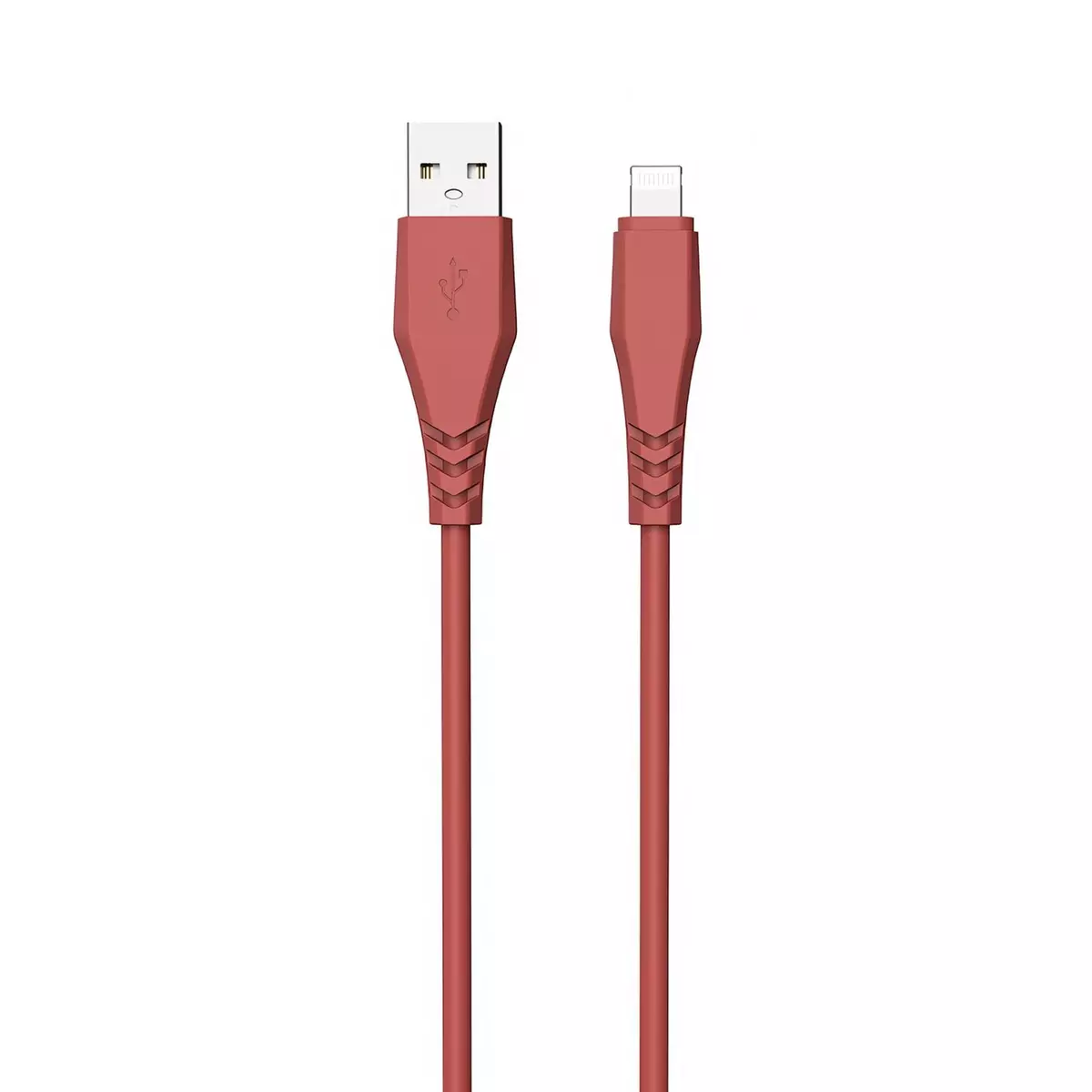 QILIVE Câble USB A/Lightning MFI - Rouge