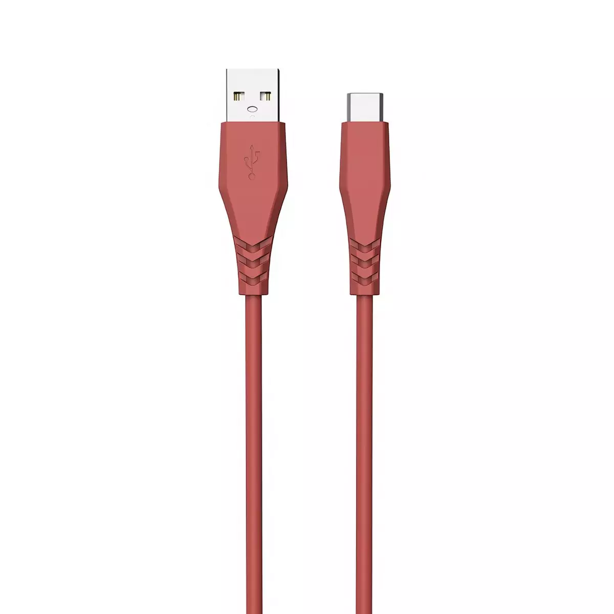 QILIVE Câble USB A / USB C - Rouge