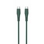 Voir la diapositive 1 : QILIVE Câble USB C/USB C - Vert
