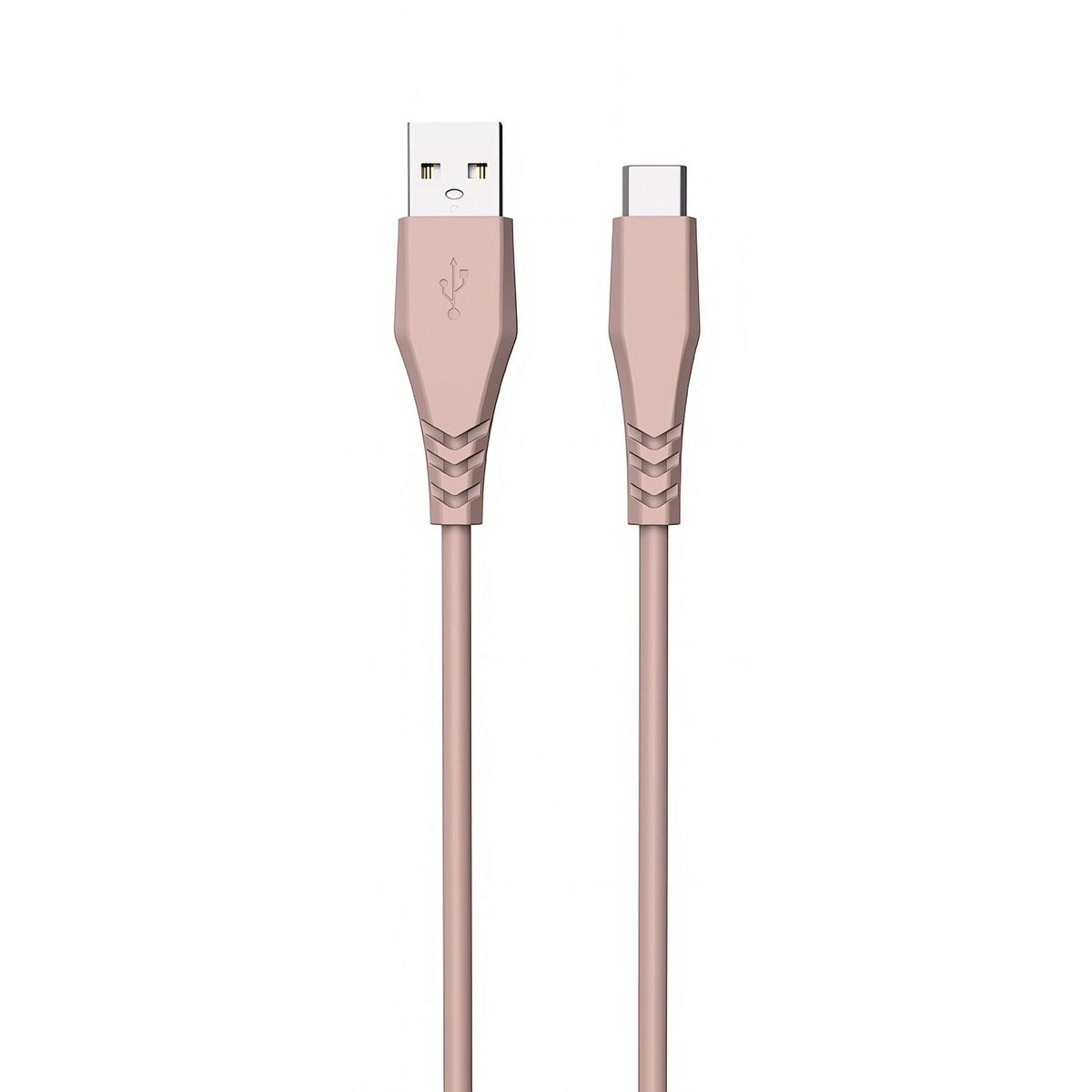 QILIVE Câble USB A / USB C - Rose