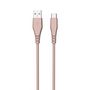 Voir la diapositive 1 : QILIVE Câble USB A / USB C - Rose