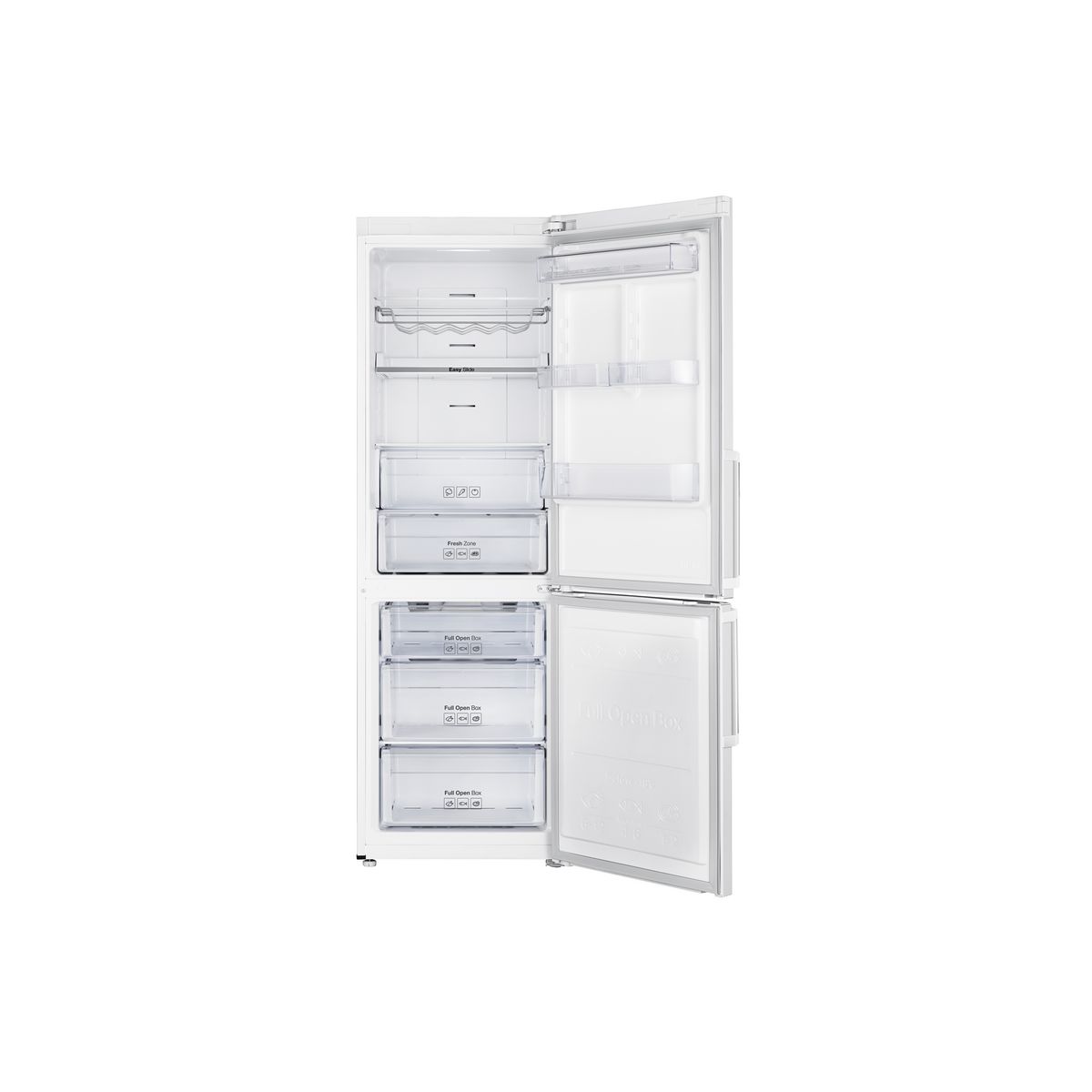 SAMSUNG Réfrigérateur combiné RB34J3515WW, 339 L, Froid ventilé No Frost, E