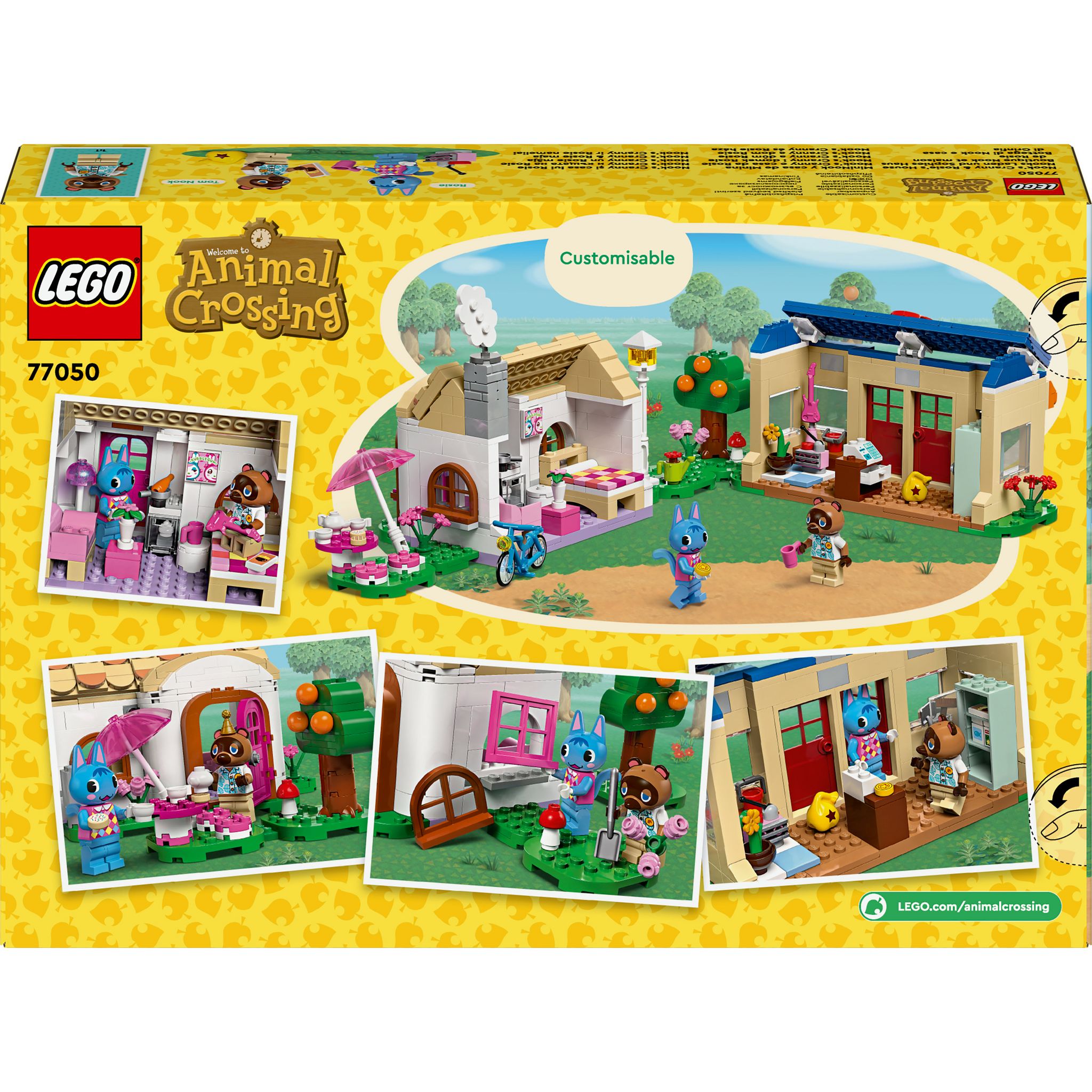 Voir la diapositive 8 : LEGO LEGO Animal Crossing 77050 Boutique Nook et Maison de Rosie, Set de Construction Créatif
