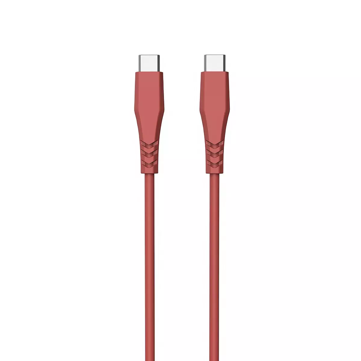 QILIVE Câble USB C/USB C - Rouge