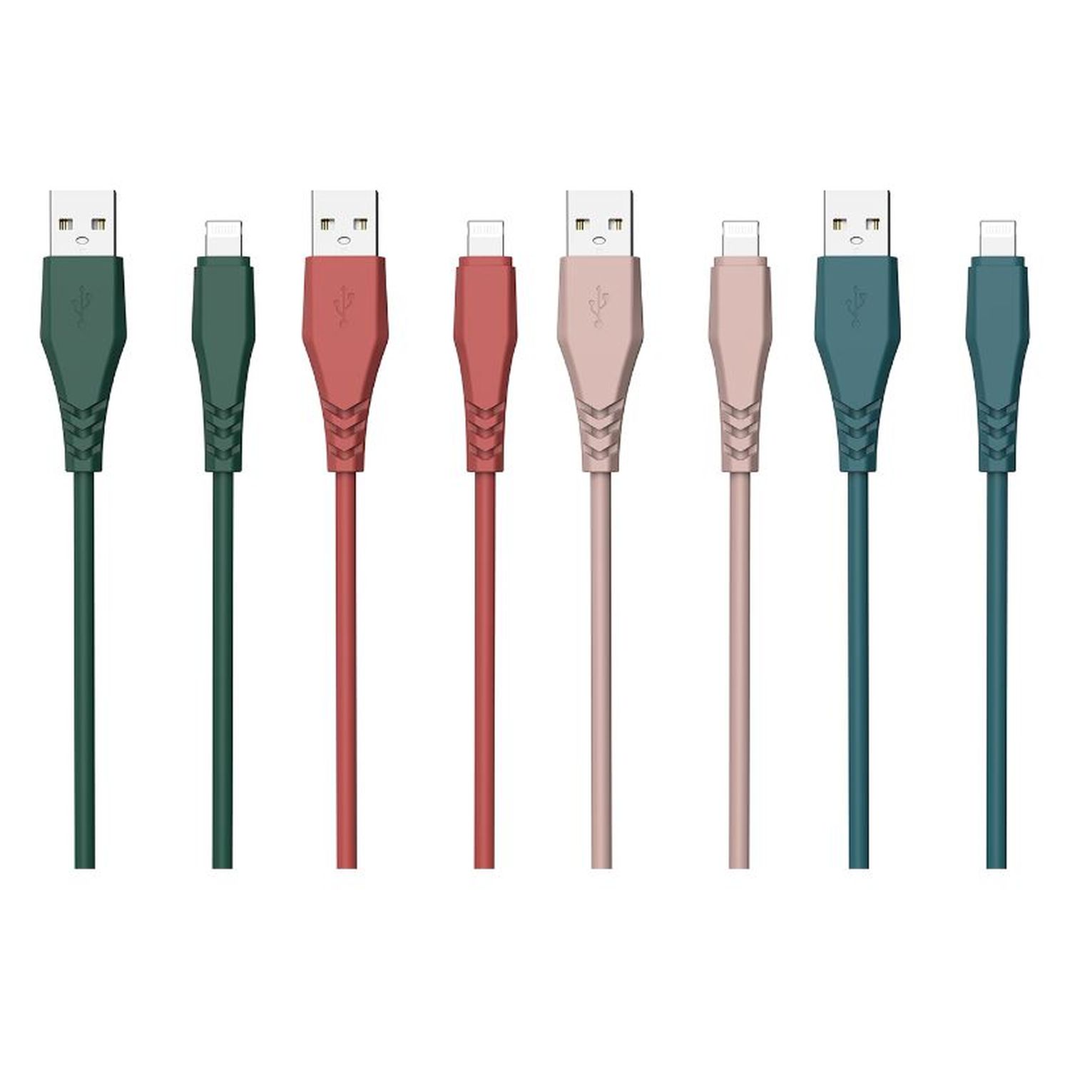 Voir la diapositive 2 : QILIVE Câble USB A/Lightning MFI - Bleu
