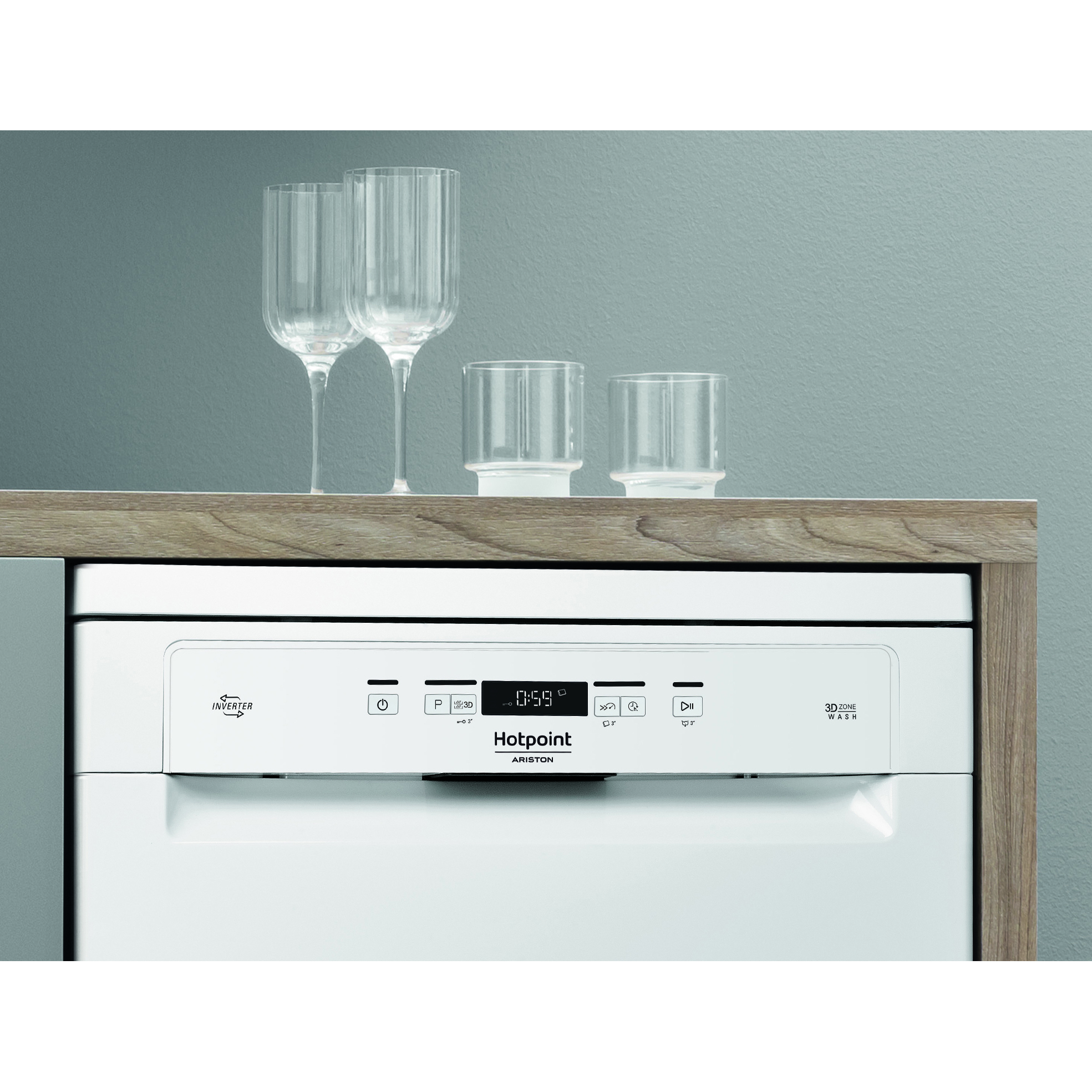 Hotpoint HFC 3T232 WG — vue 2