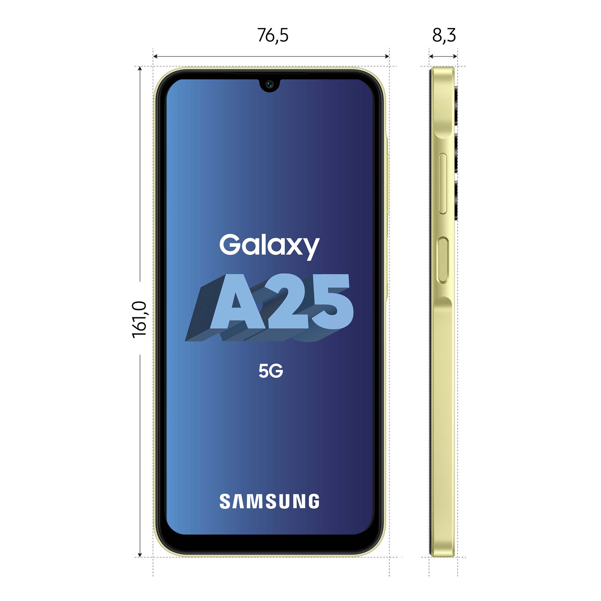 Voir la diapositive 4 : SAMSUNG Galaxy A25 5G 128 Go - Vert
