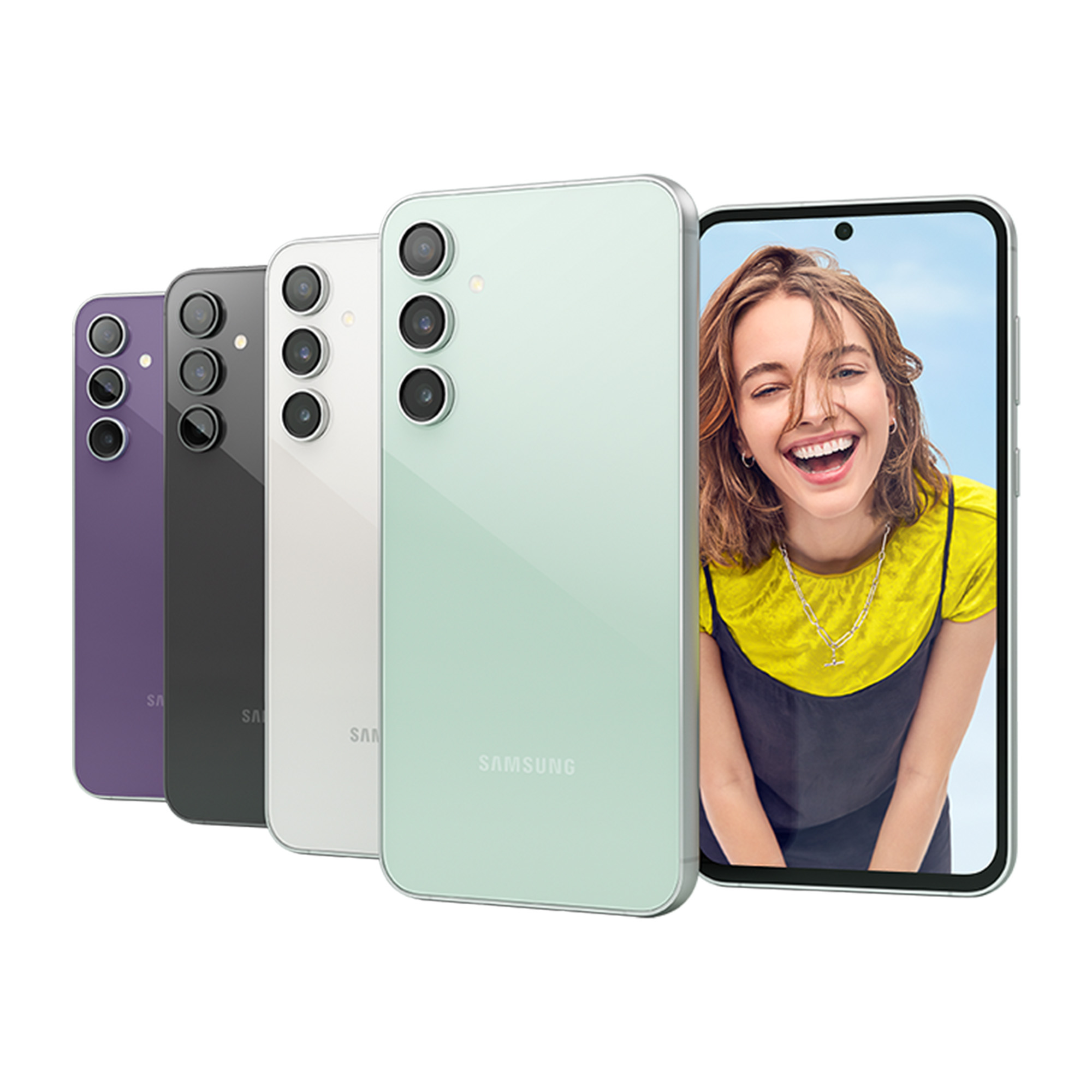 Voir la diapositive 3 : SAMSUNG Galaxy S23 FE Smartphone avec Galaxy AI 128 Go - Violet