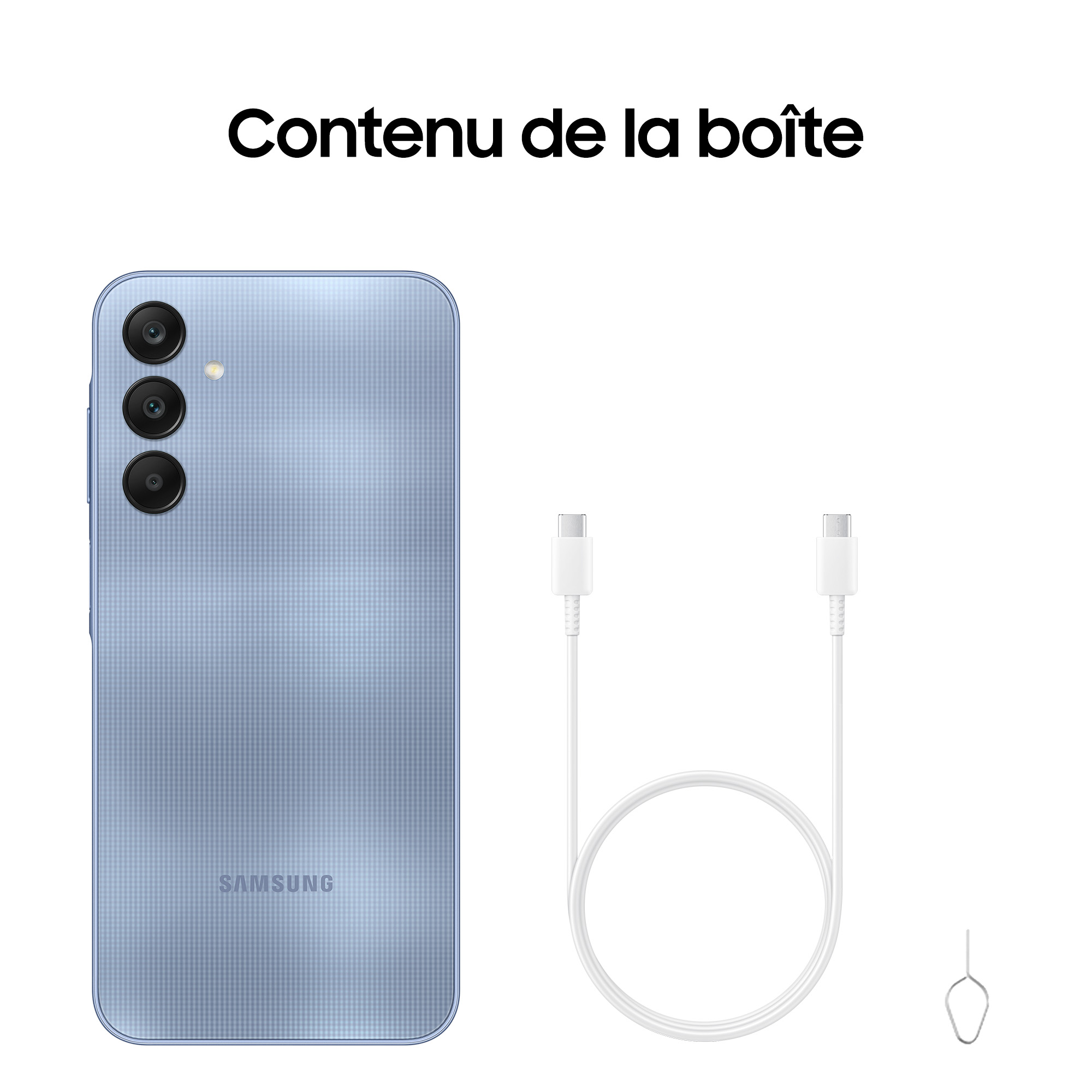 Voir la diapositive 10 : SAMSUNG Galaxy A25 5G 128 Go - Bleu