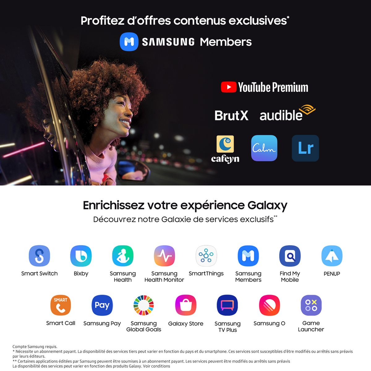 SAMSUNG Galaxy A25 5G 128 Go - Bleu