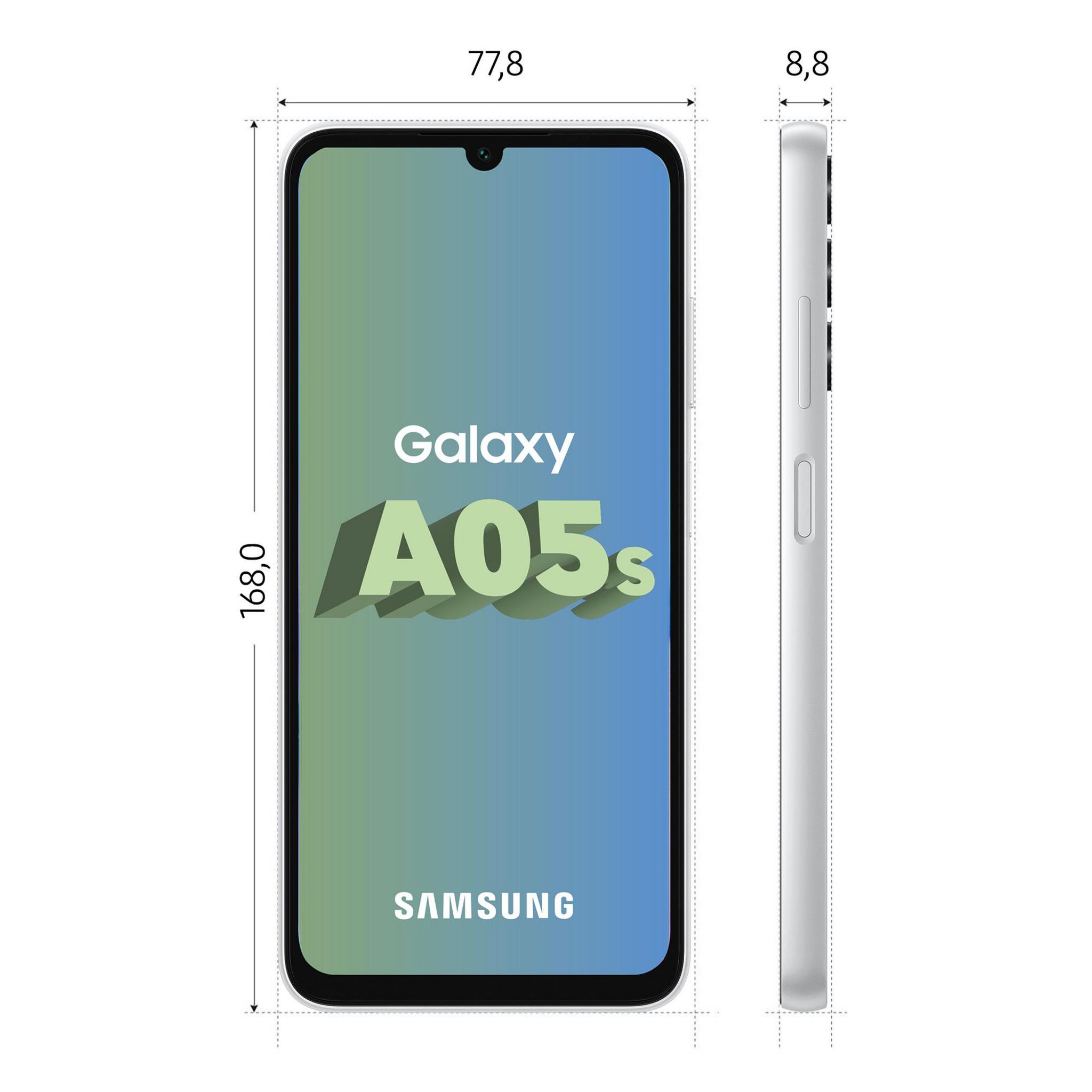 Voir la diapositive 4 : SAMSUNG Galaxy A05S 64 GB - Argent