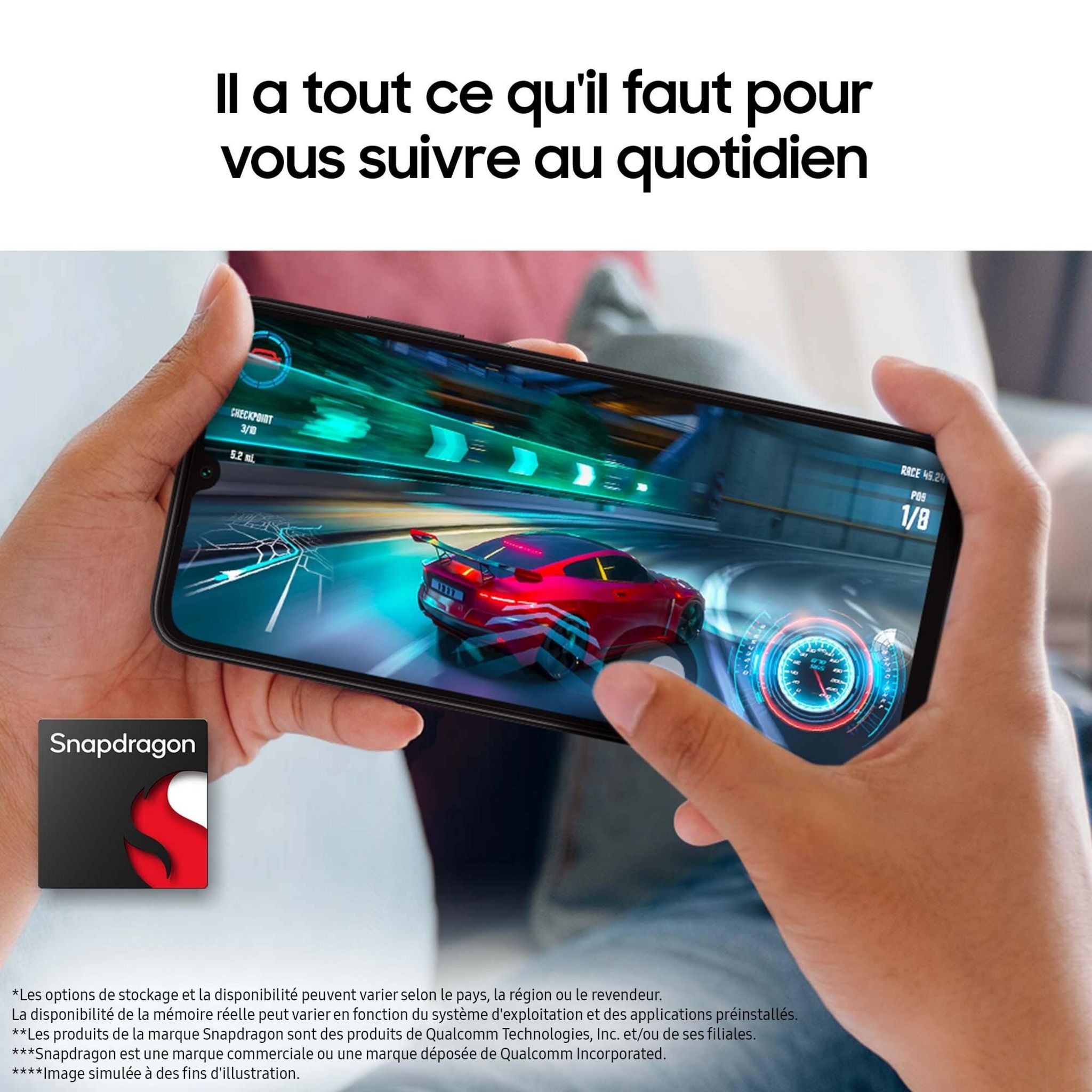 Voir la diapositive 7 : SAMSUNG Galaxy A05S 64 GB - Argent